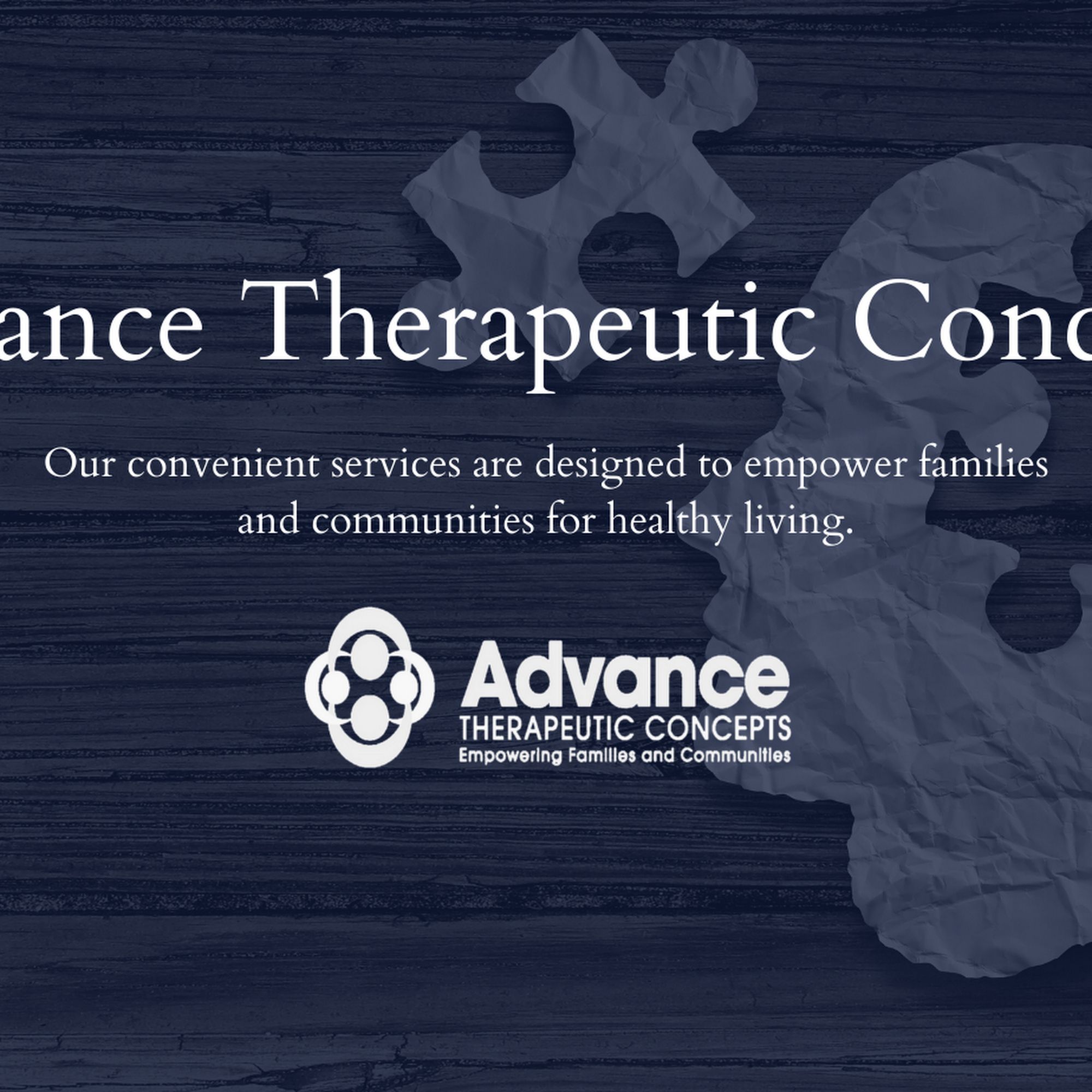 Advanced Therapeutic Concepts
