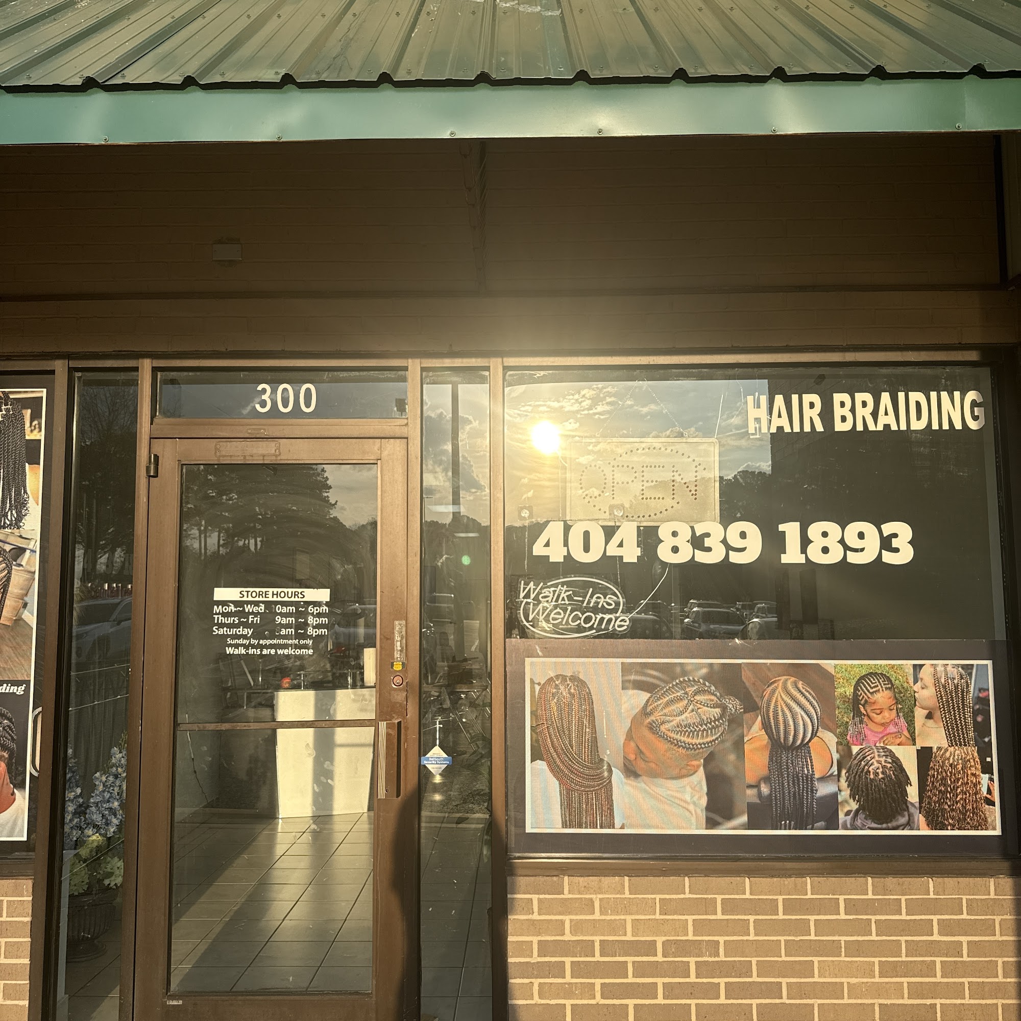 Sam Hair Braiding 4002 US-78 #300, Snellville Georgia 30039