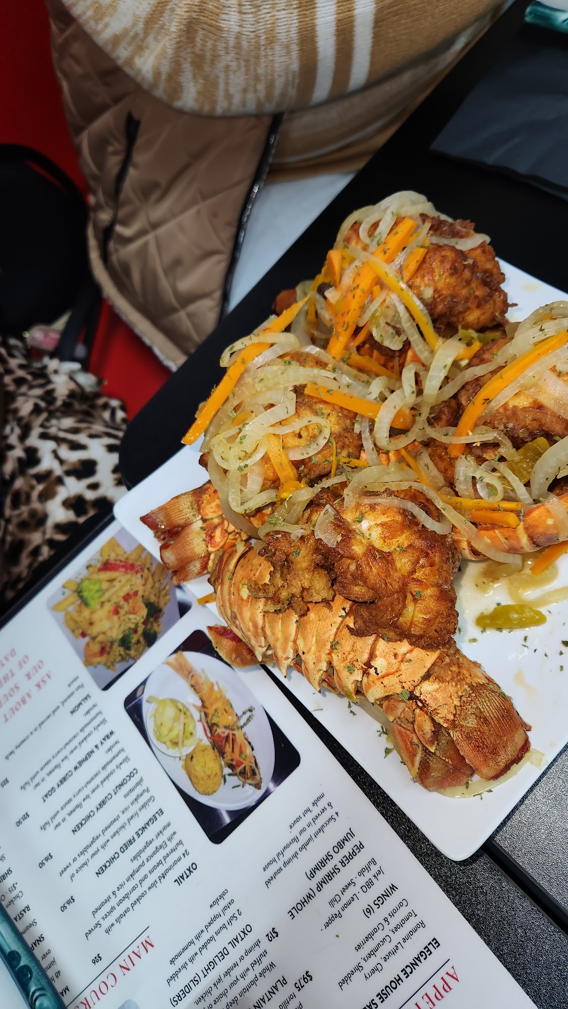 Elegance Bar & Grill Menu