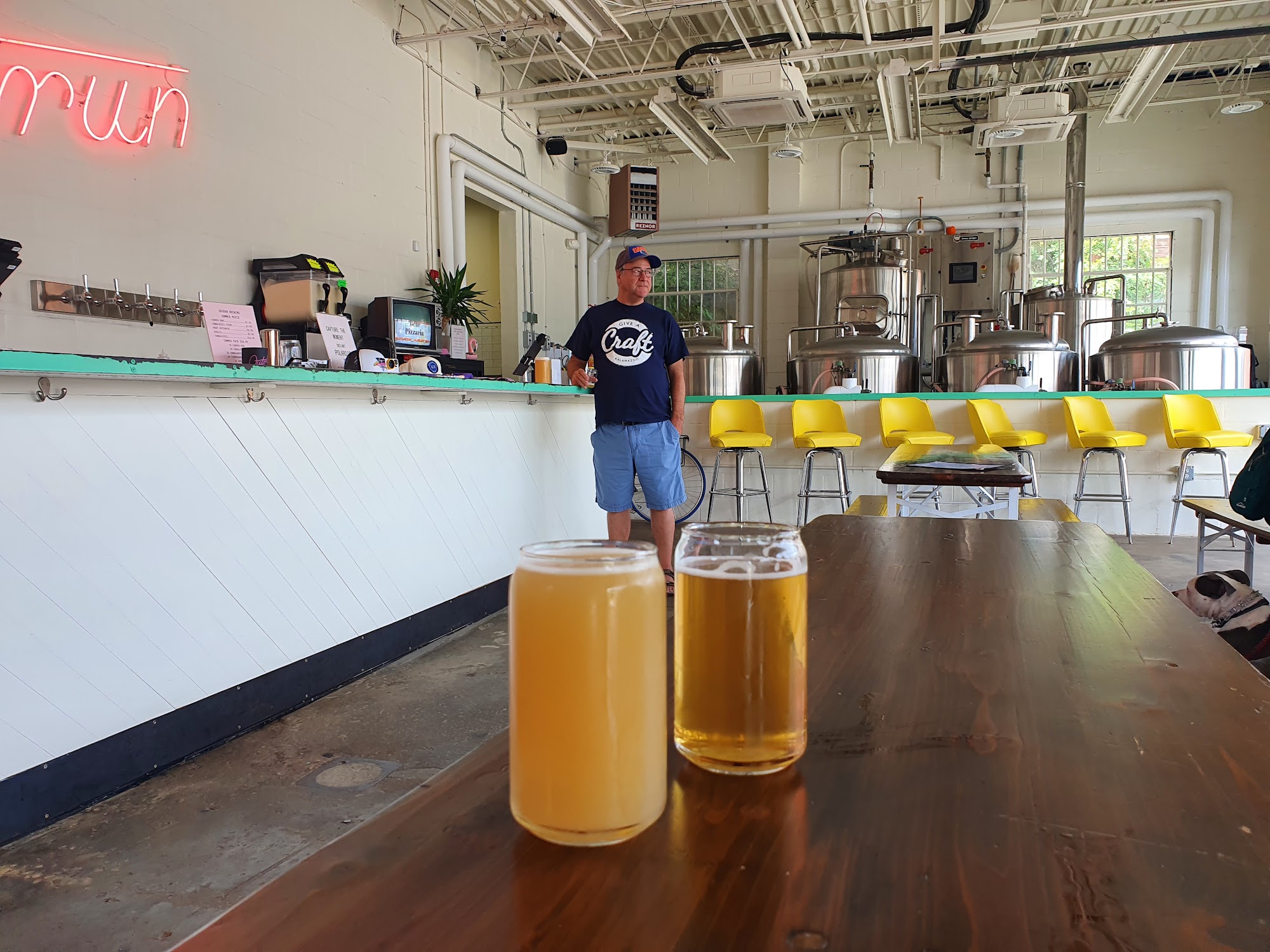 Outrun Brewing Company Menu