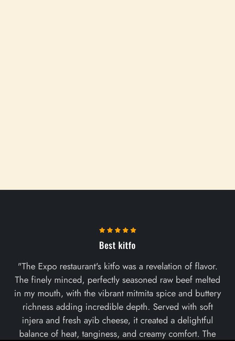 Expo Lounge Atlanta Menu