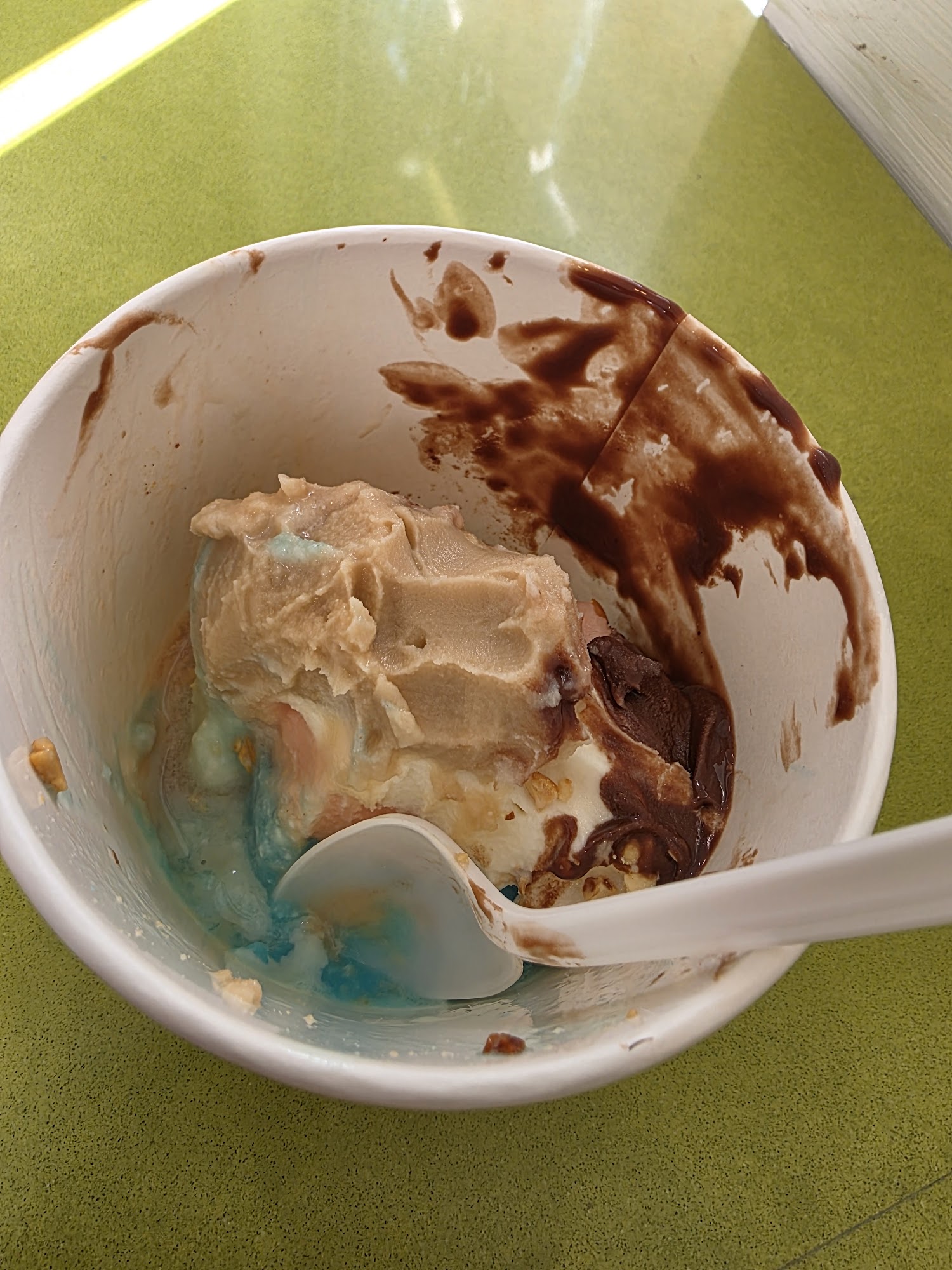 Suzy's Frozen Yogurt Shop Menu