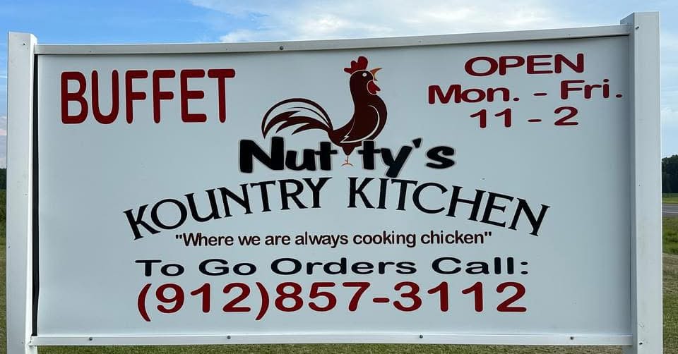 Nutty's Kountry Kitchen Menu