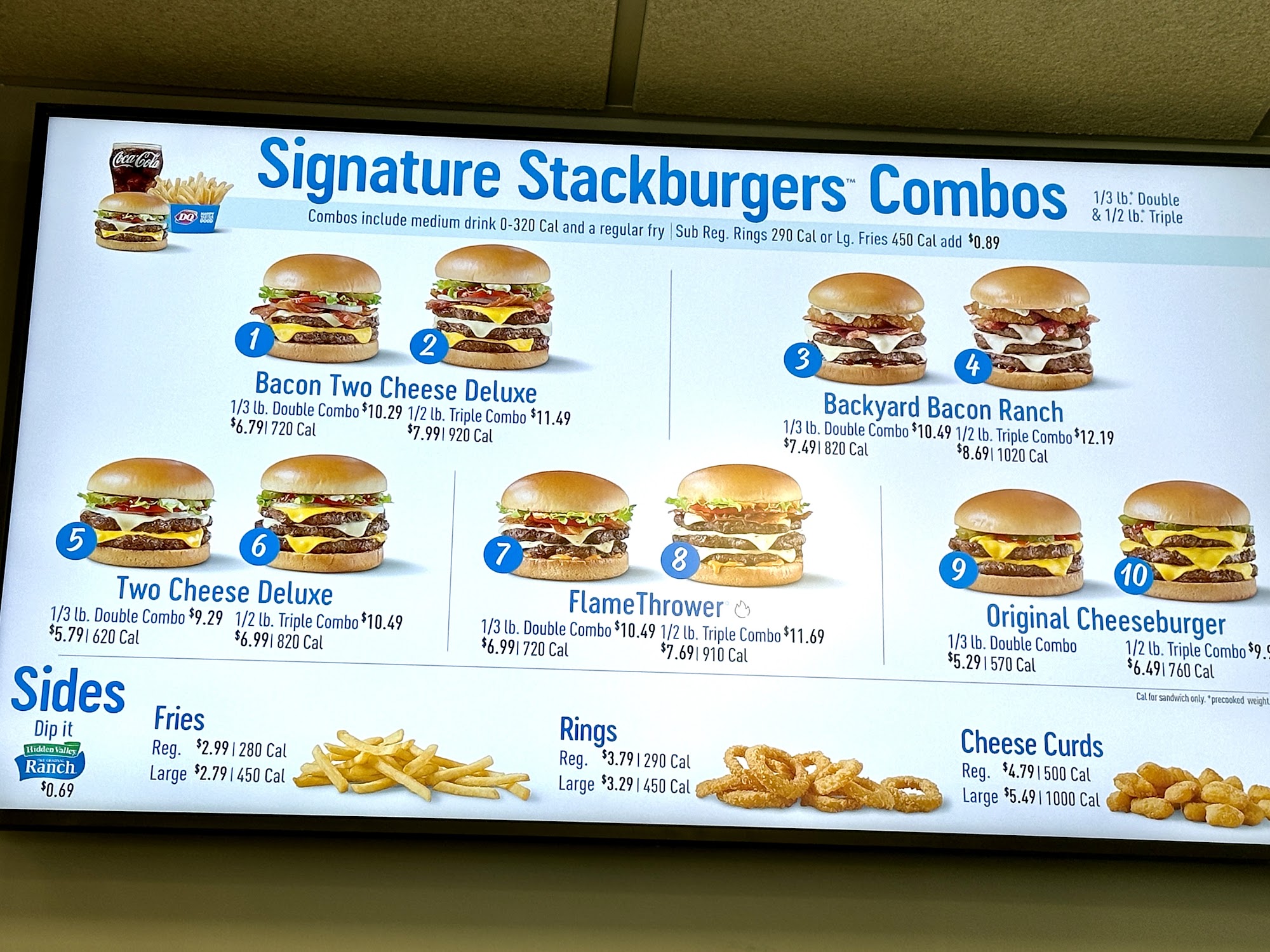 Dairy Queen Grill & Chill Menu