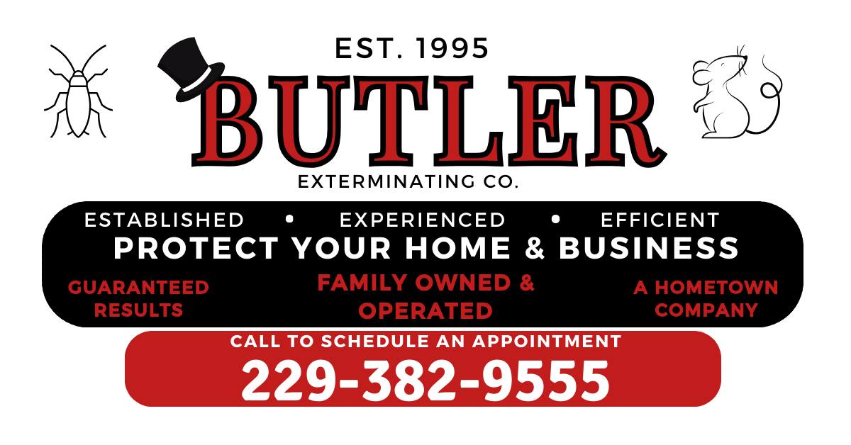 Butler Exterminating Co. 213 Magnolia Dr #5, Tifton Georgia 31794