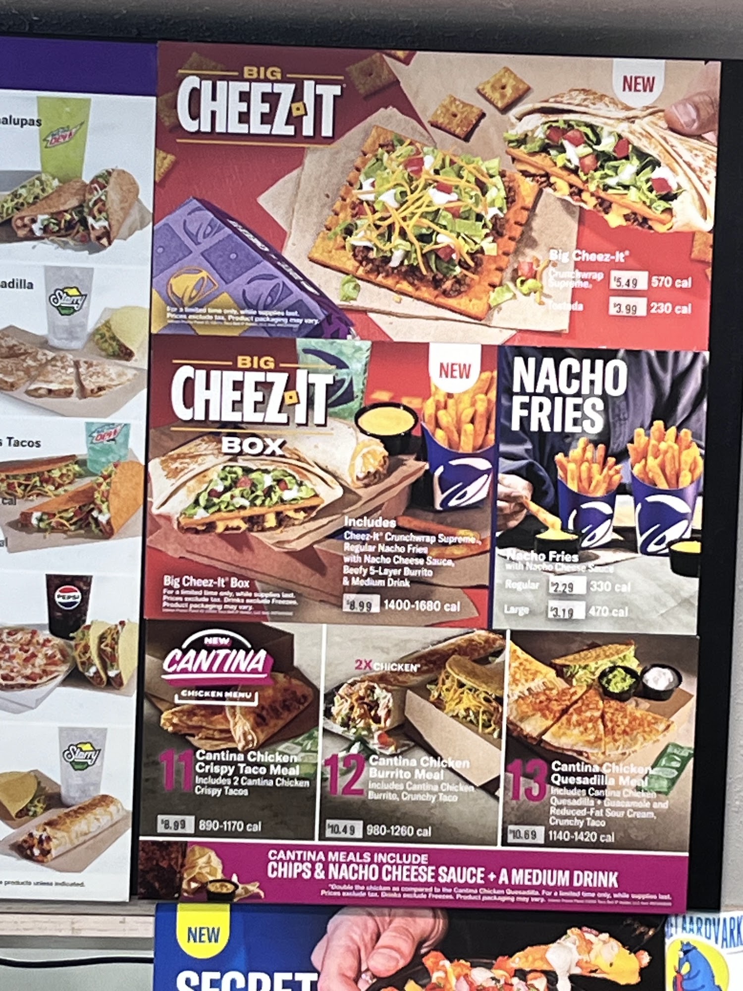 Taco Bell Menu