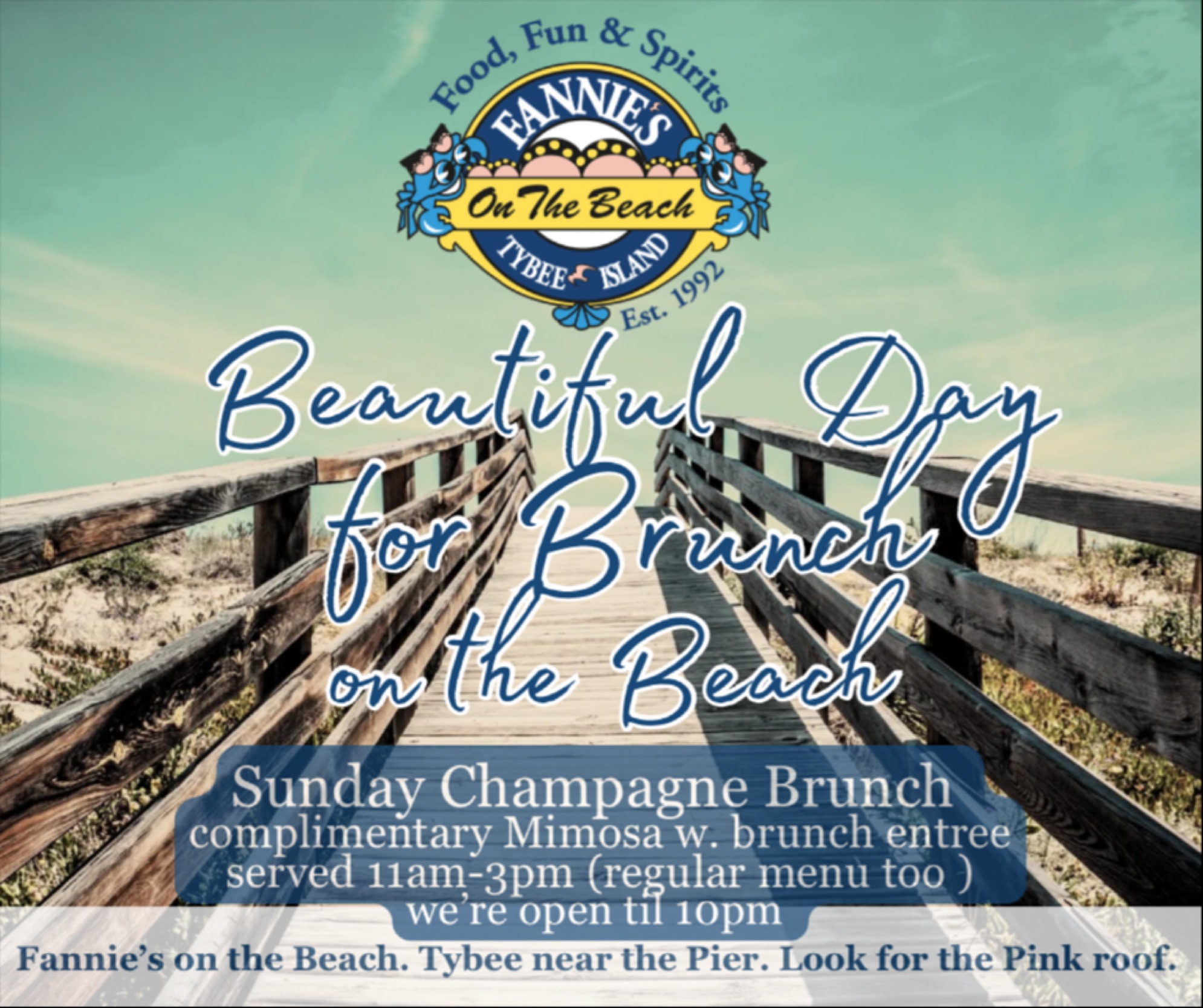 Fannie’s On the Beach Tybee Island