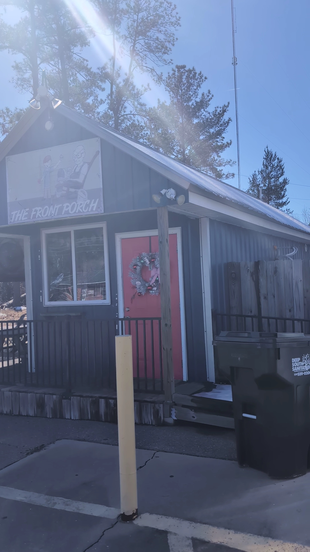 The Front Porch Menu