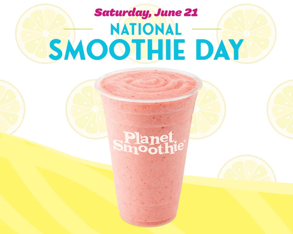 Planet Smoothie Menu