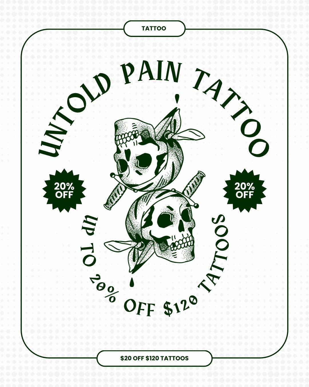 Untold Pain Tattoo Studio 1008 Carl Vinson Pkwy Suite B, Warner Robins, GA 31093