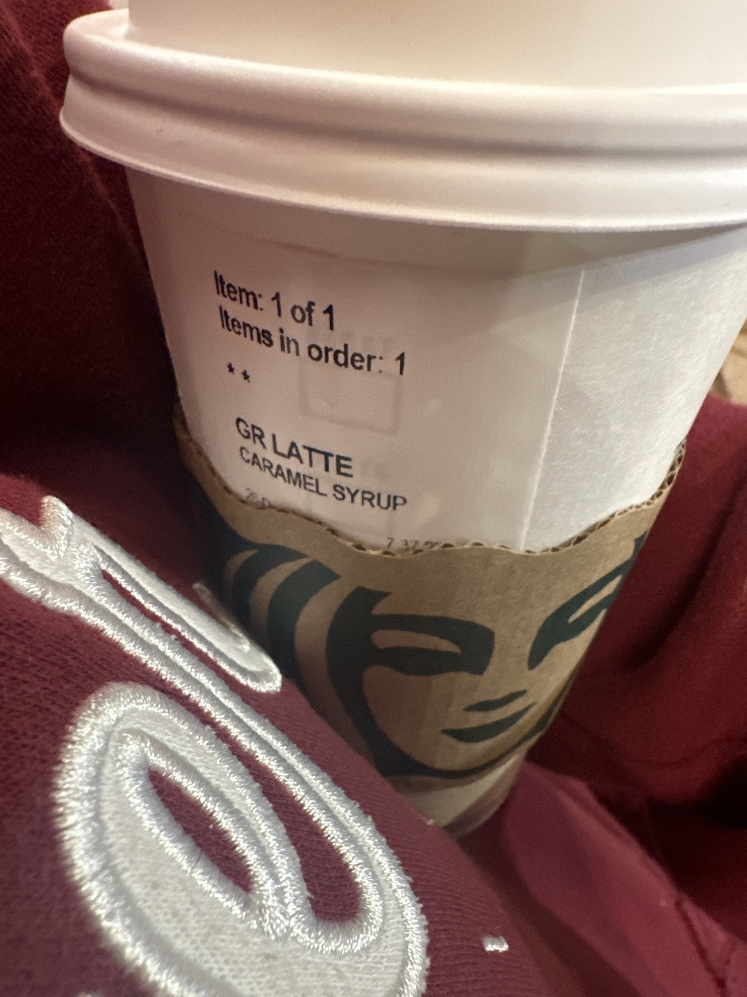 Starbucks Coffee Company Menu