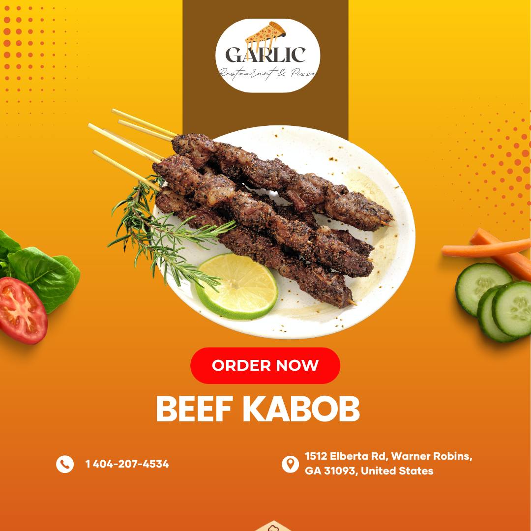 Garlic Restaurant and Pizza Menu