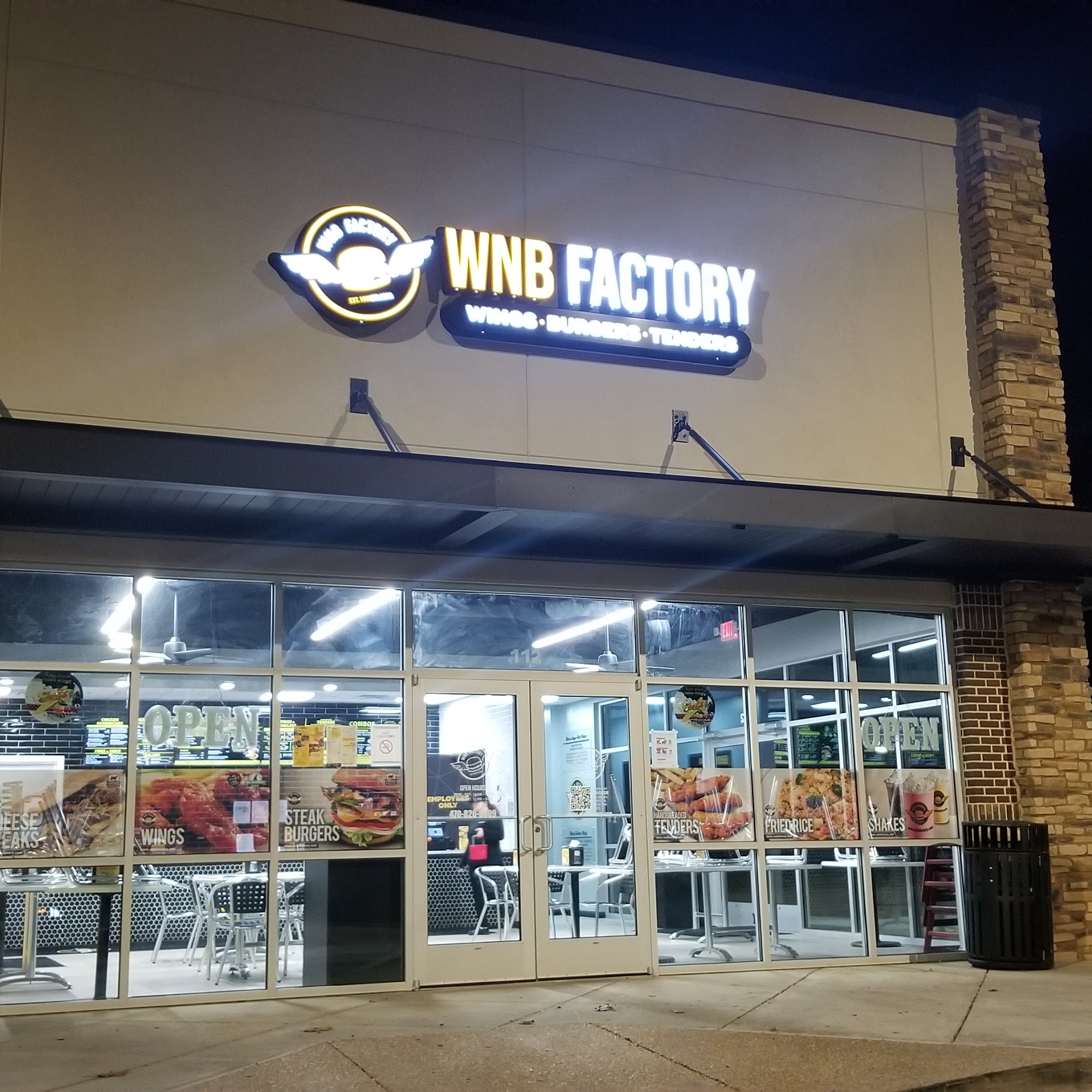 WNB Factory - Wings & Burger 401 Gainesville Hwy Suite 112, Winder