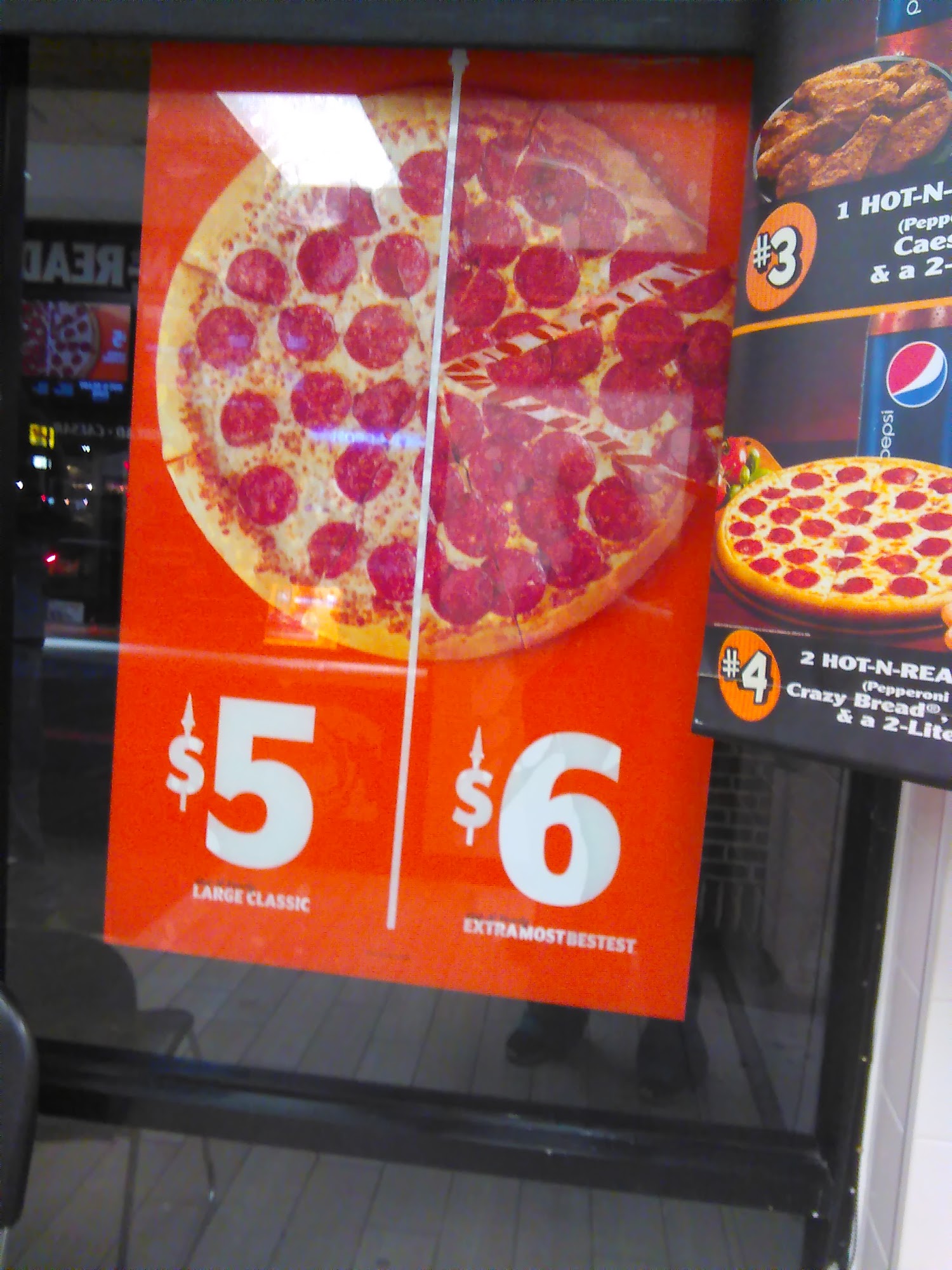 Little Caesars Pizza Menu