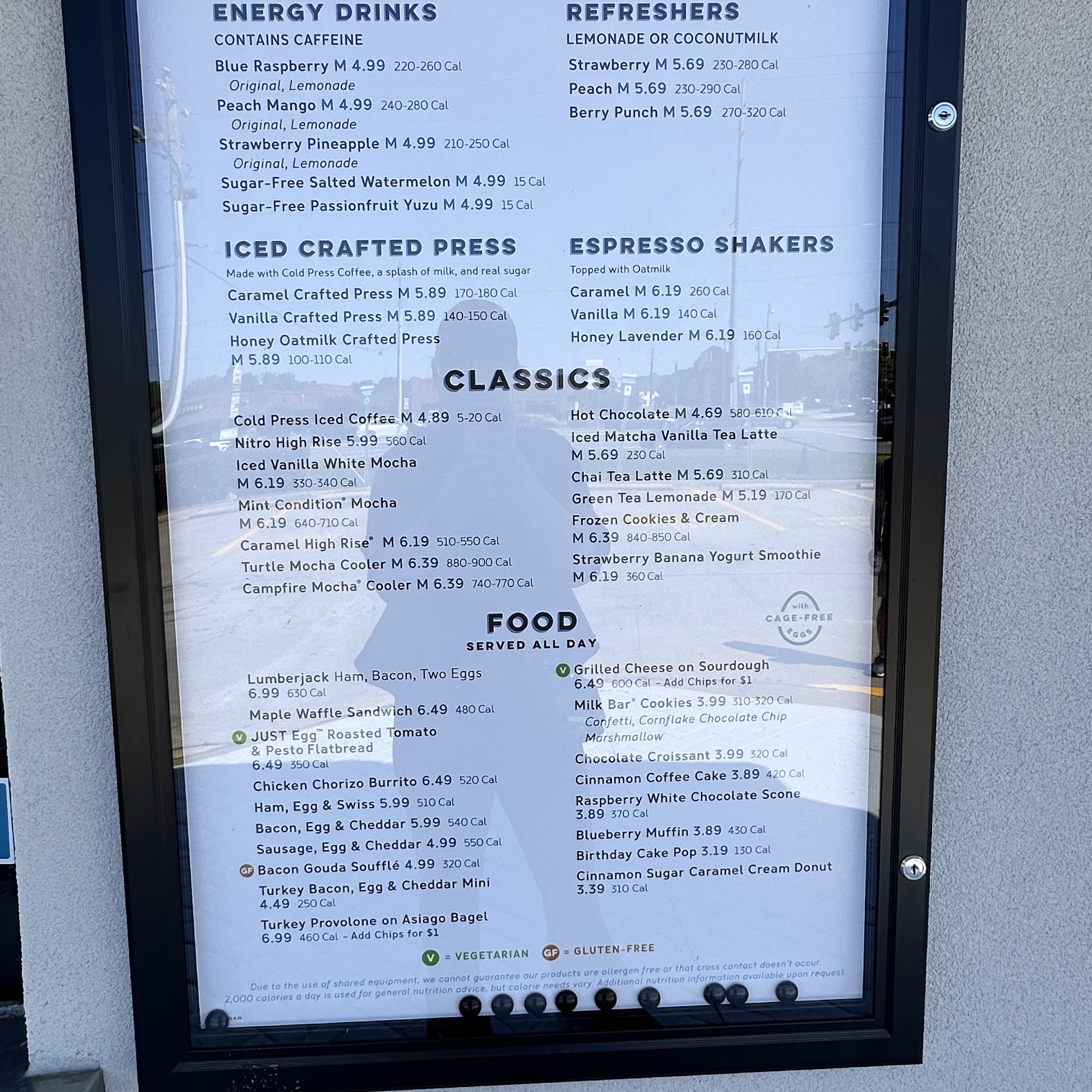 Caribou Coffee Menu