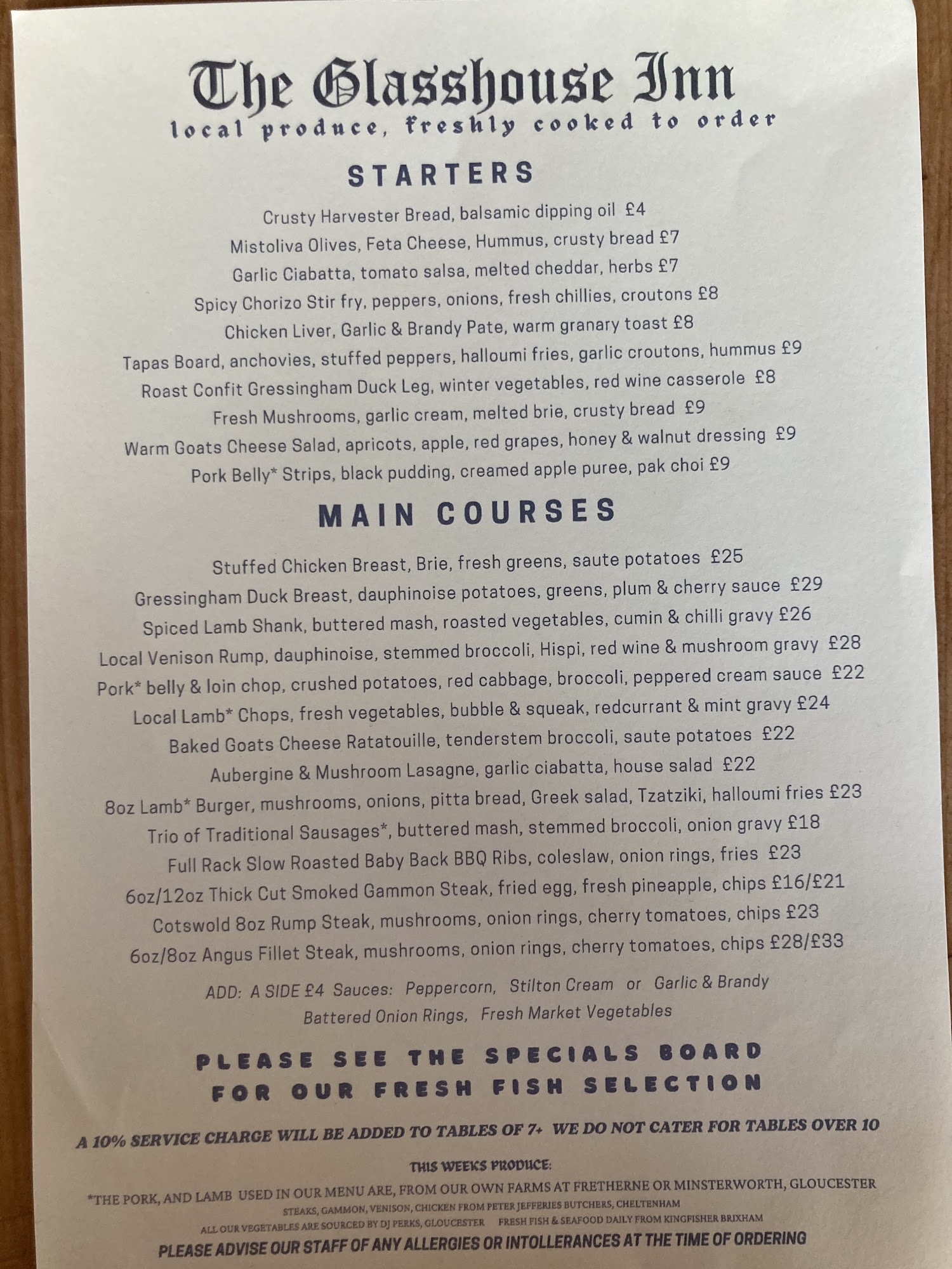 The Glasshouse Inn