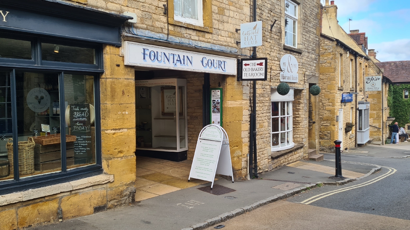 The Old Bakery Tea Room 4, Fountain Court, Digbeth St, Stow-on-the-Wold, Cheltenham