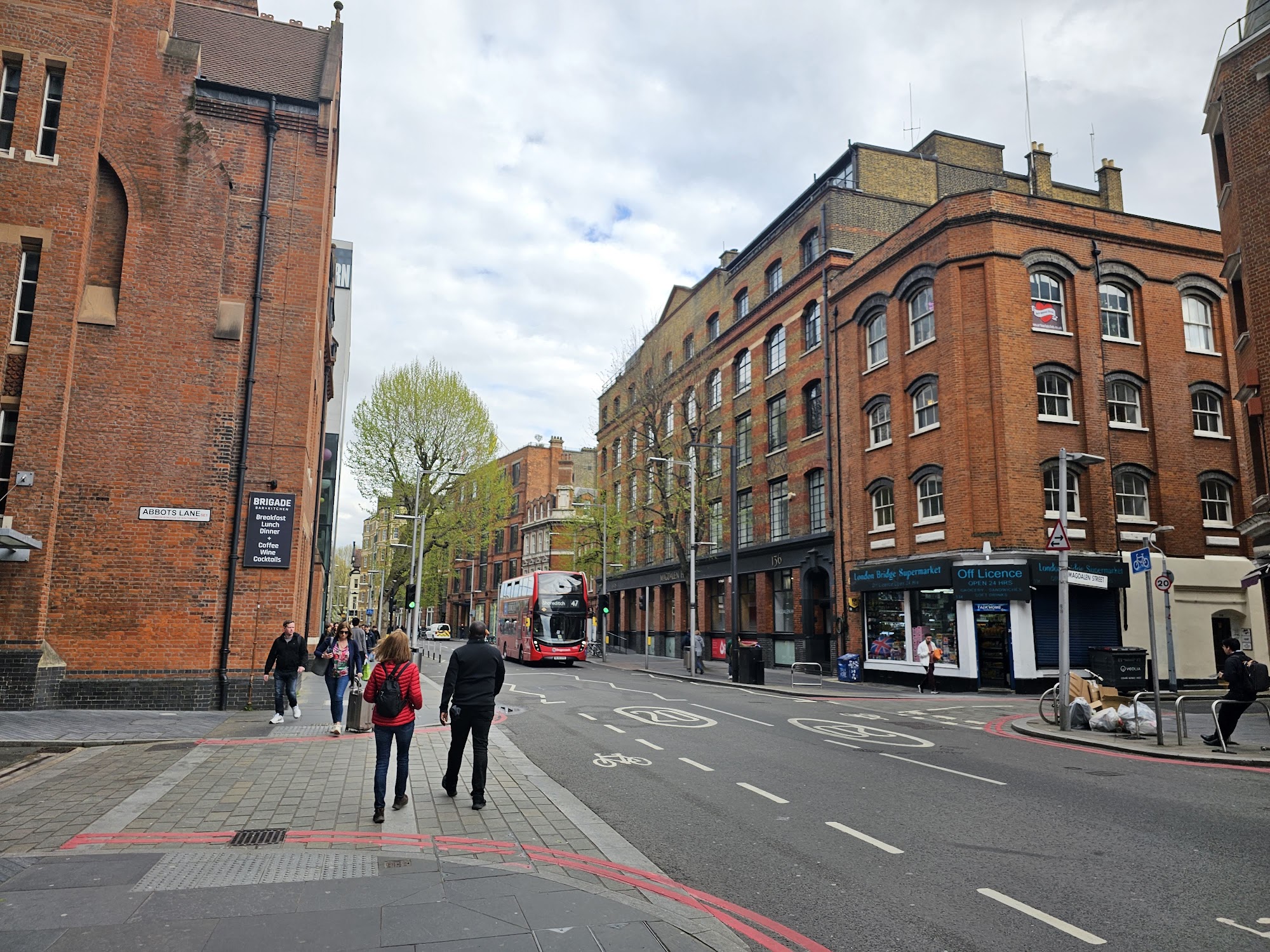 London Bridge Supermarket Bermondsey, Borough, Southwark and Waterloo