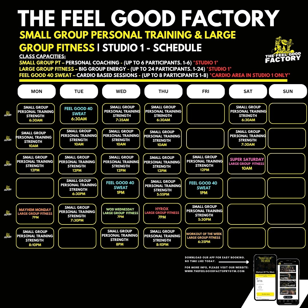 THE FEEL GOOD FACTORY GYM
