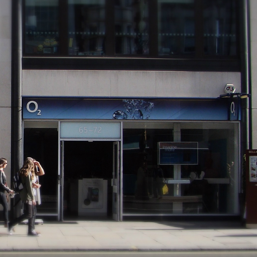 O2 Shop London - The Strand