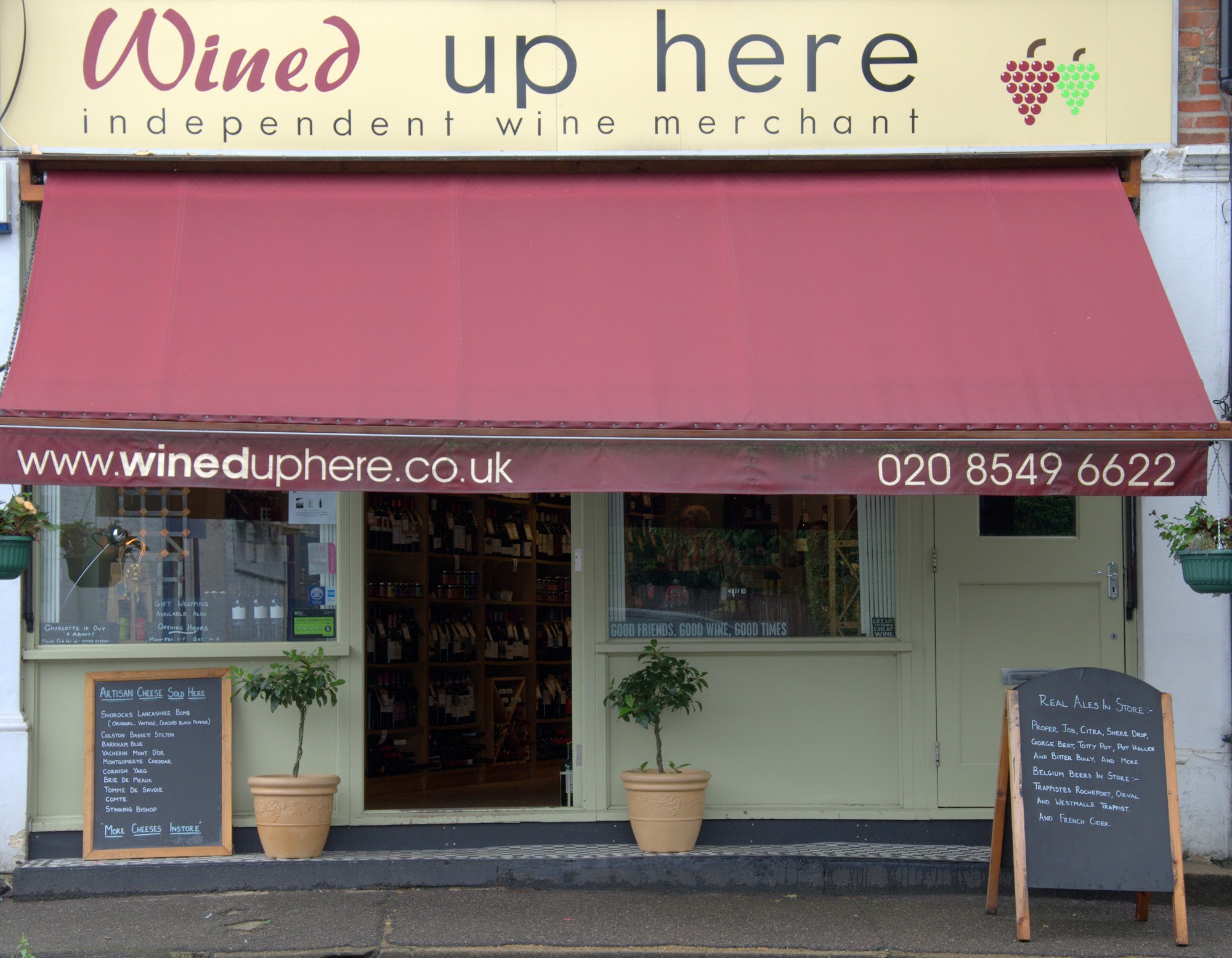Wined Up Here 30 Coombe Rd, Kingston upon Thames