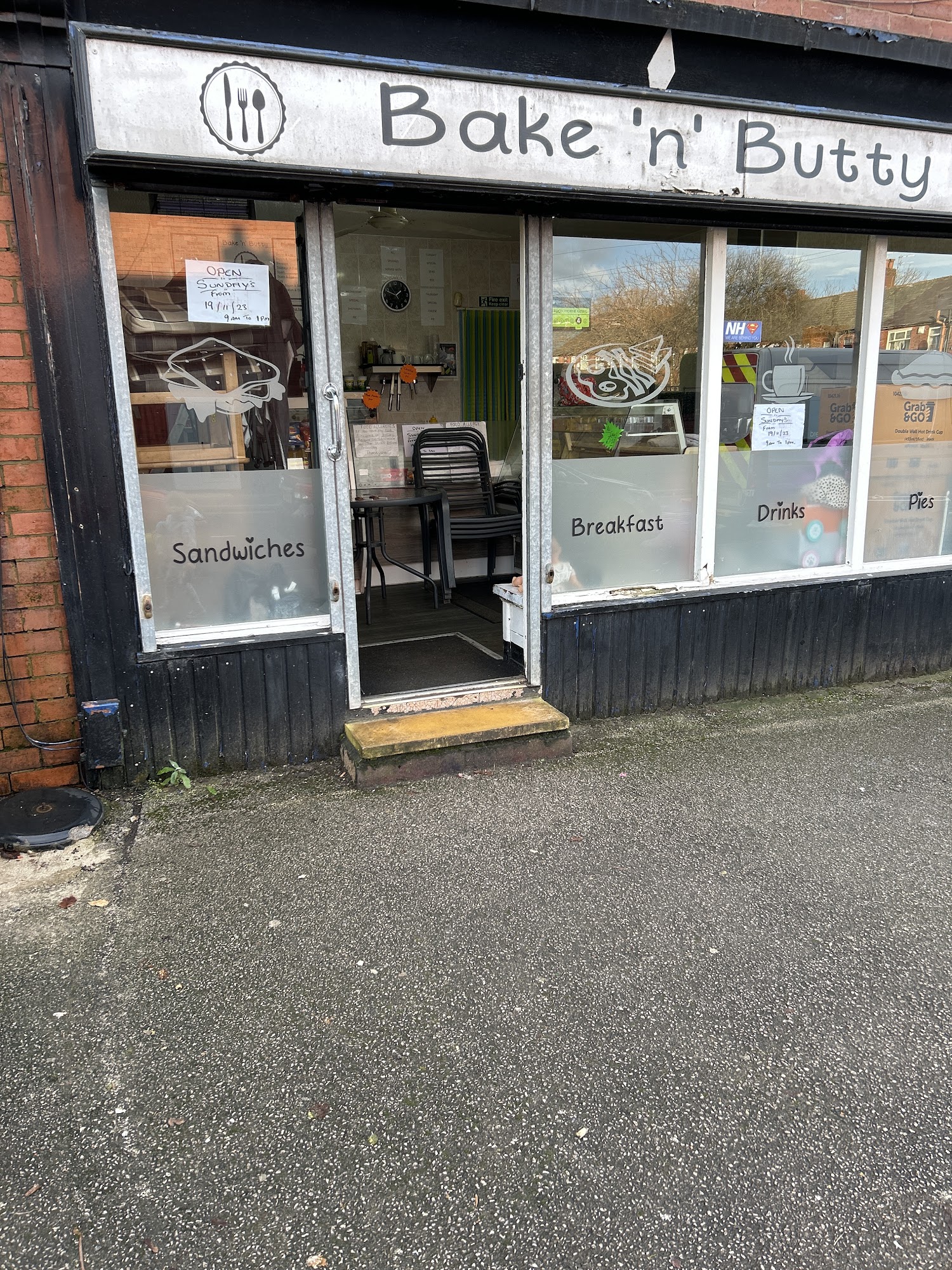 Bake 'N' Butty 260 Heron St, Oldham