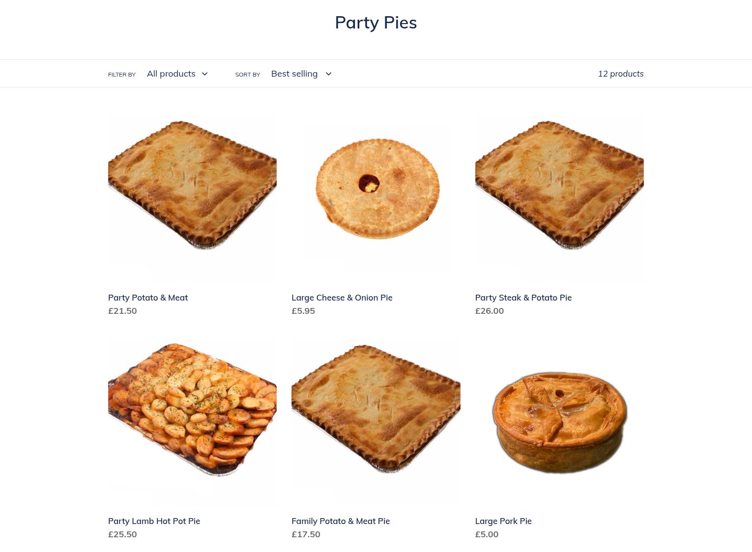 Martins Bakers & Sandwich Makers Menu