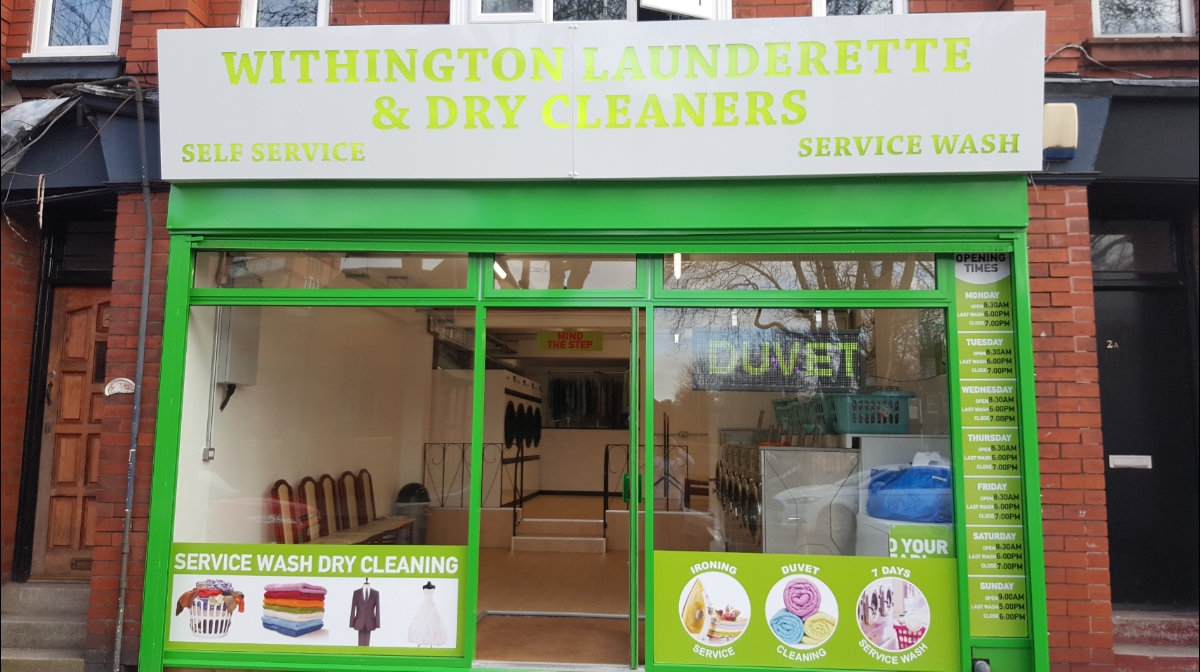 Withington Laundrette & Dry Cleaners 4 A Whitchurch Rd, Withington, Manchester