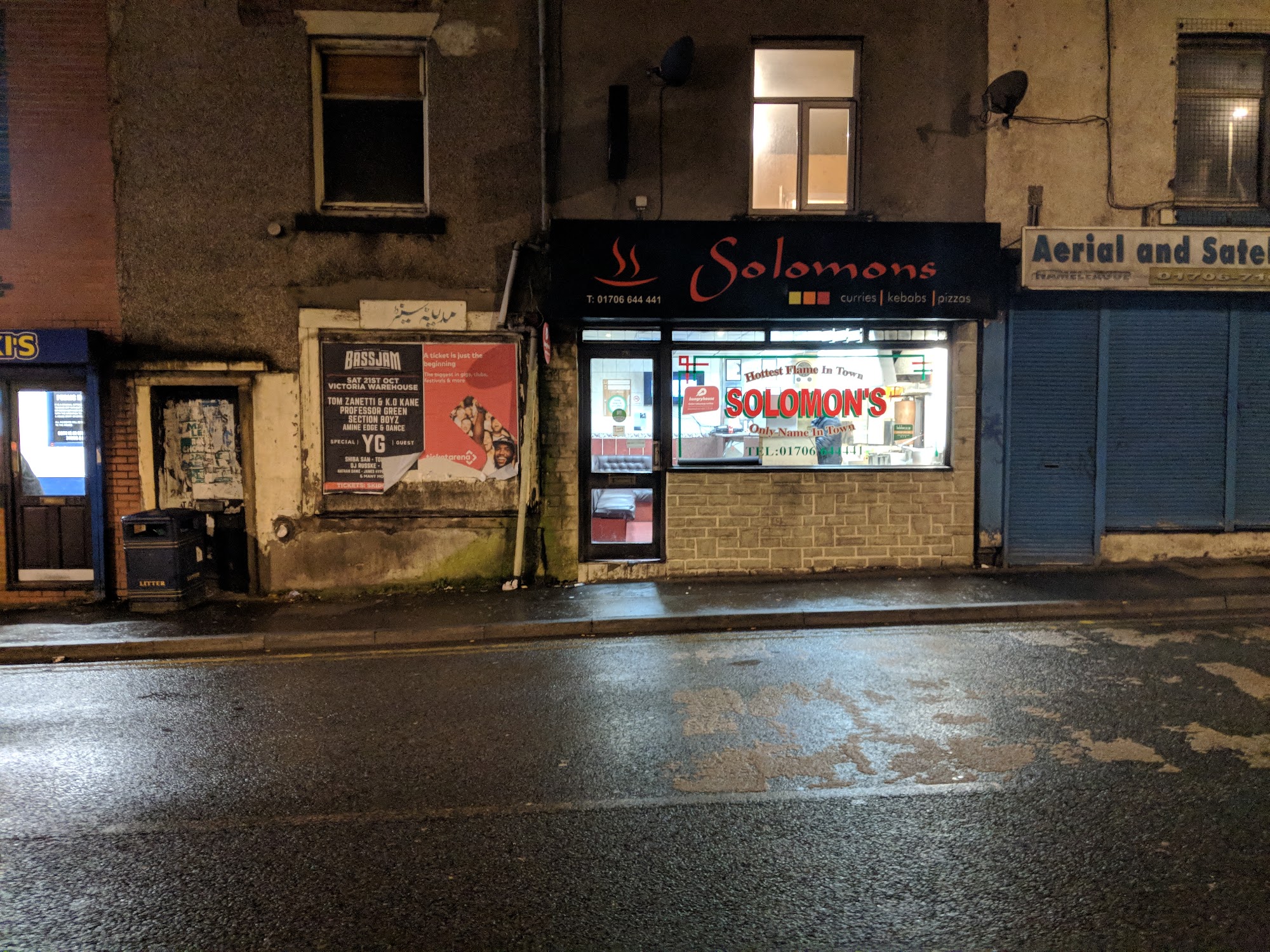 Solomons Kebab House Rochdale 108A Whitworth Rd, Rochdale