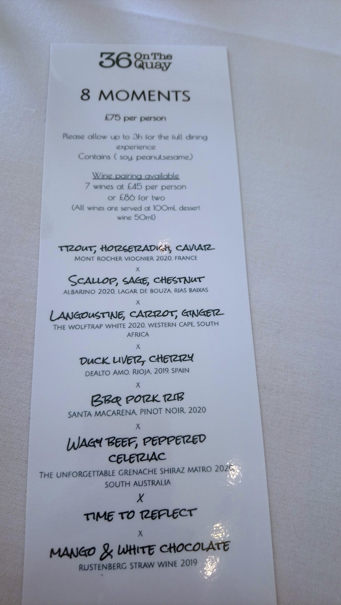 36 on the Quay restaurant with rooms