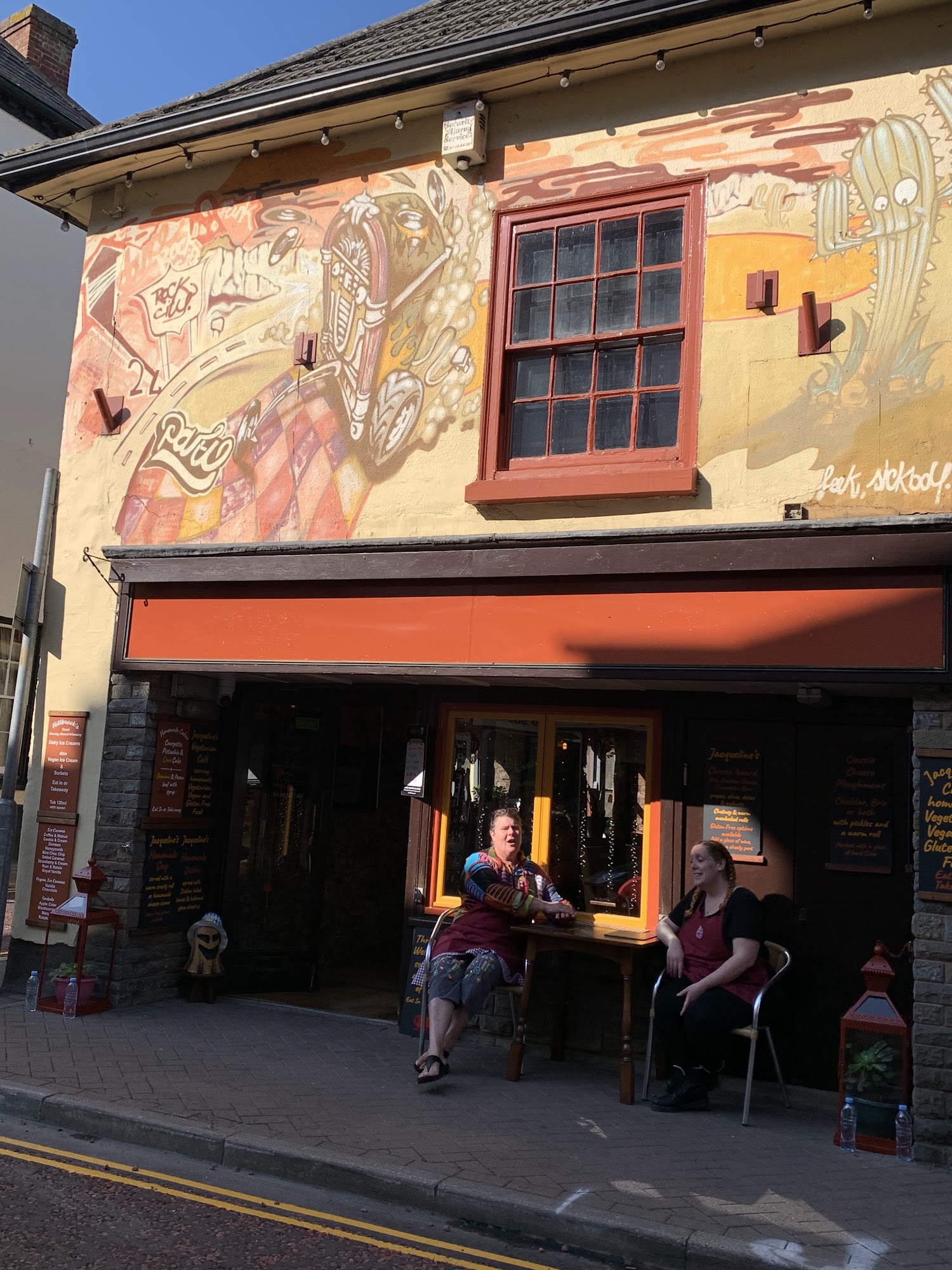 Jacquelines vegetarian/vegan cafe 24 Broad St, Ross-on-Wye