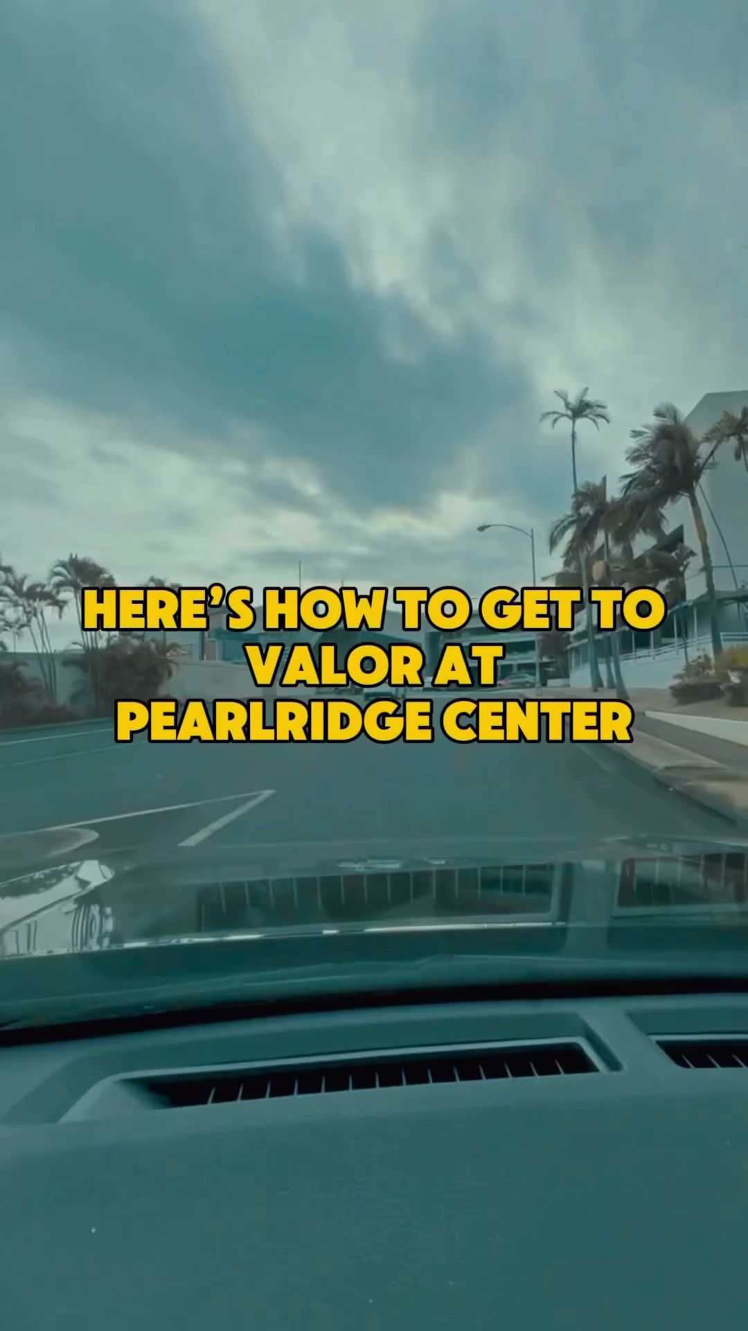 Valor Hawaii Menu