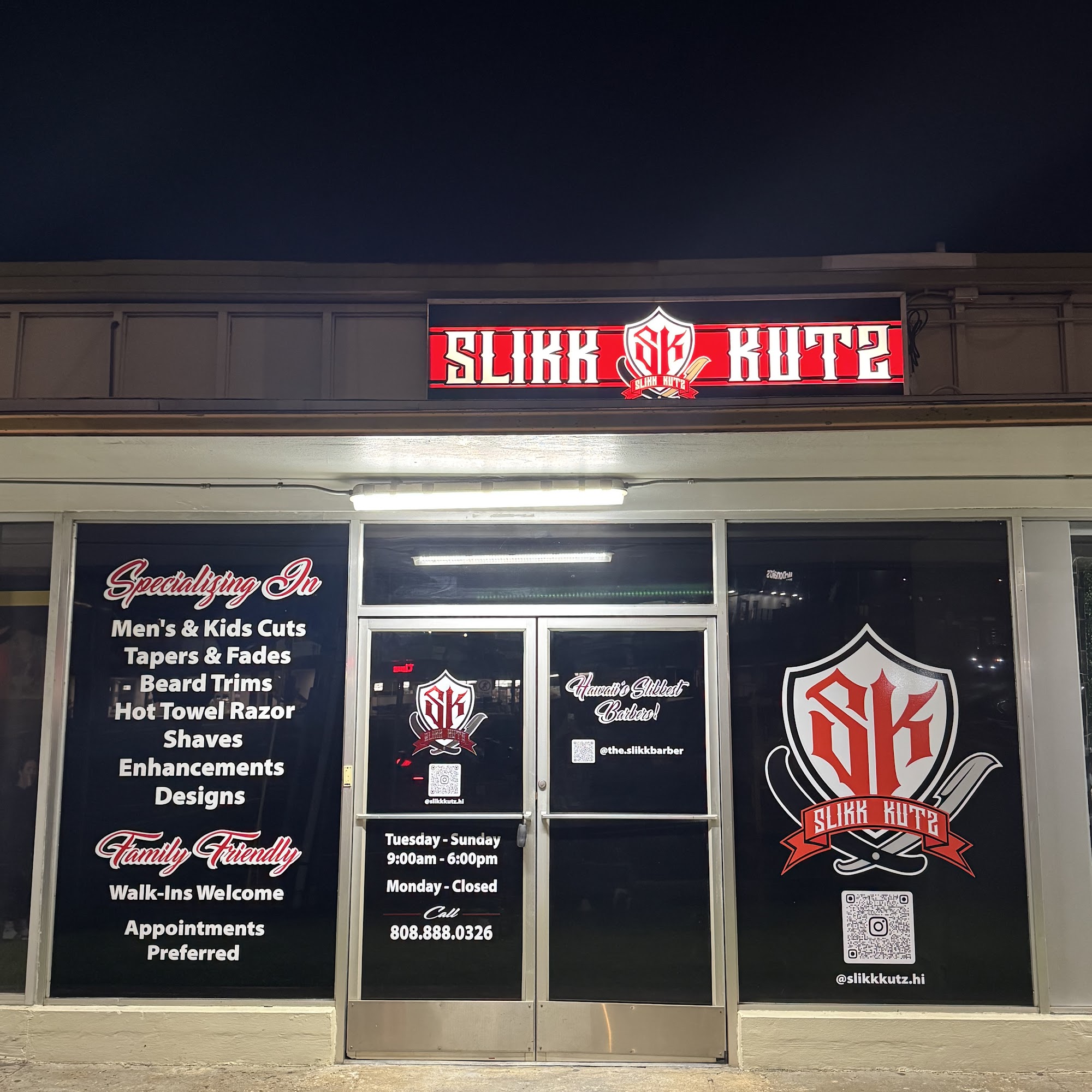 Slikk Kutz 99-185 Moanalua Rd Suite100a, Aiea Hawaii 96701