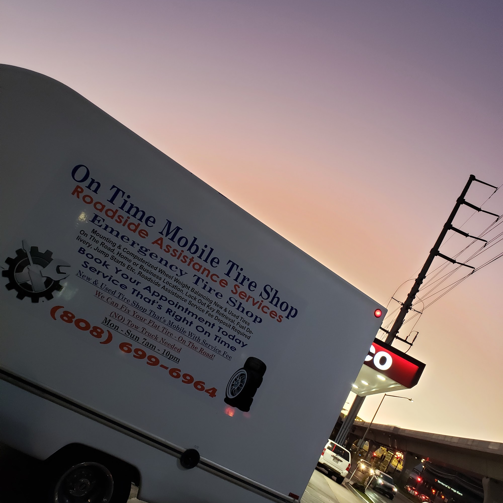 On Time Emergency Mobile Tire Shop & Towing