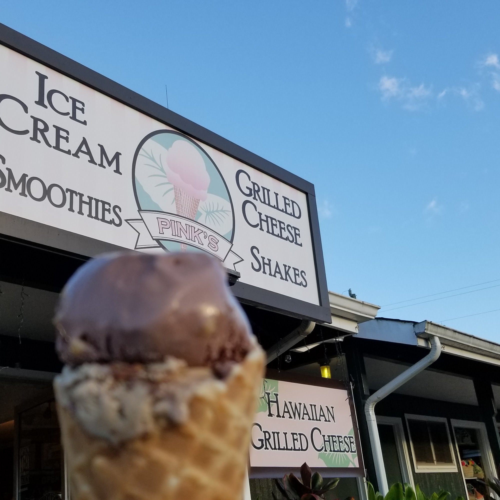 Pink's Ice Cream Shop Hanalei