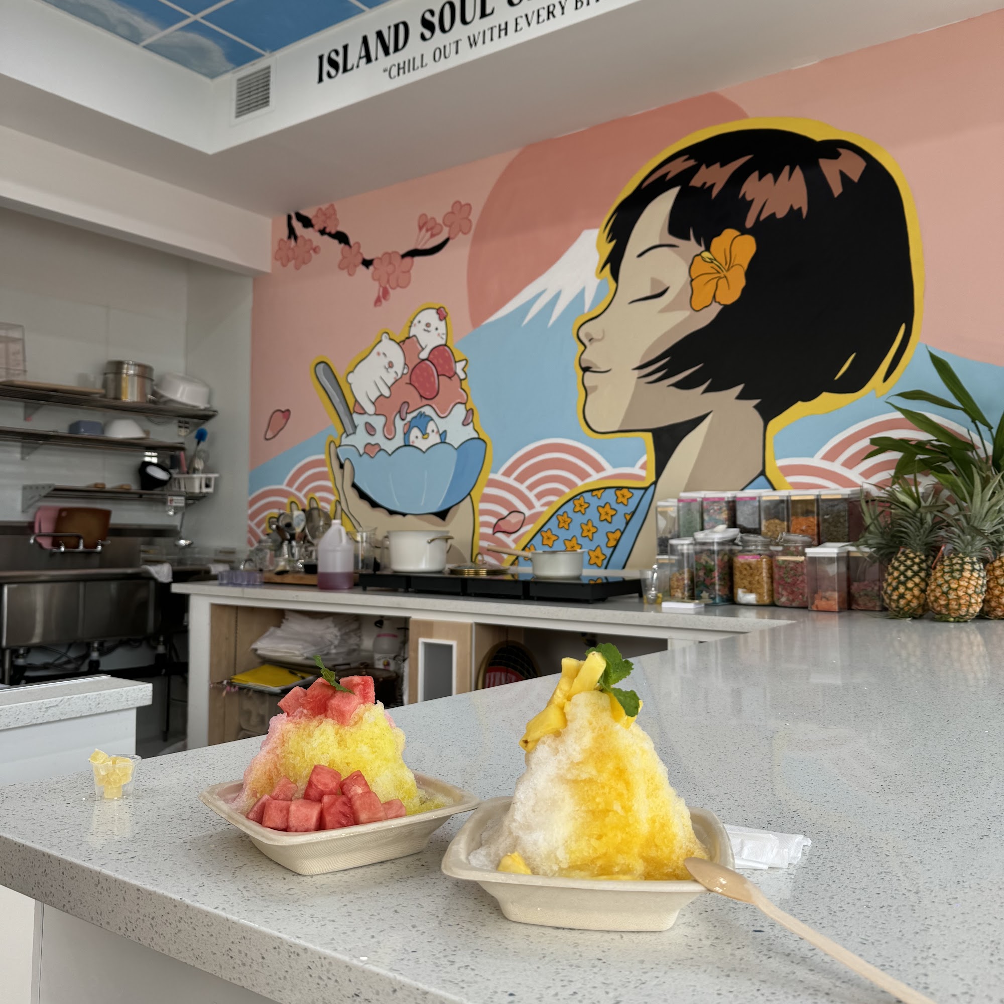 Island Soul Shaved Ice Honolulu