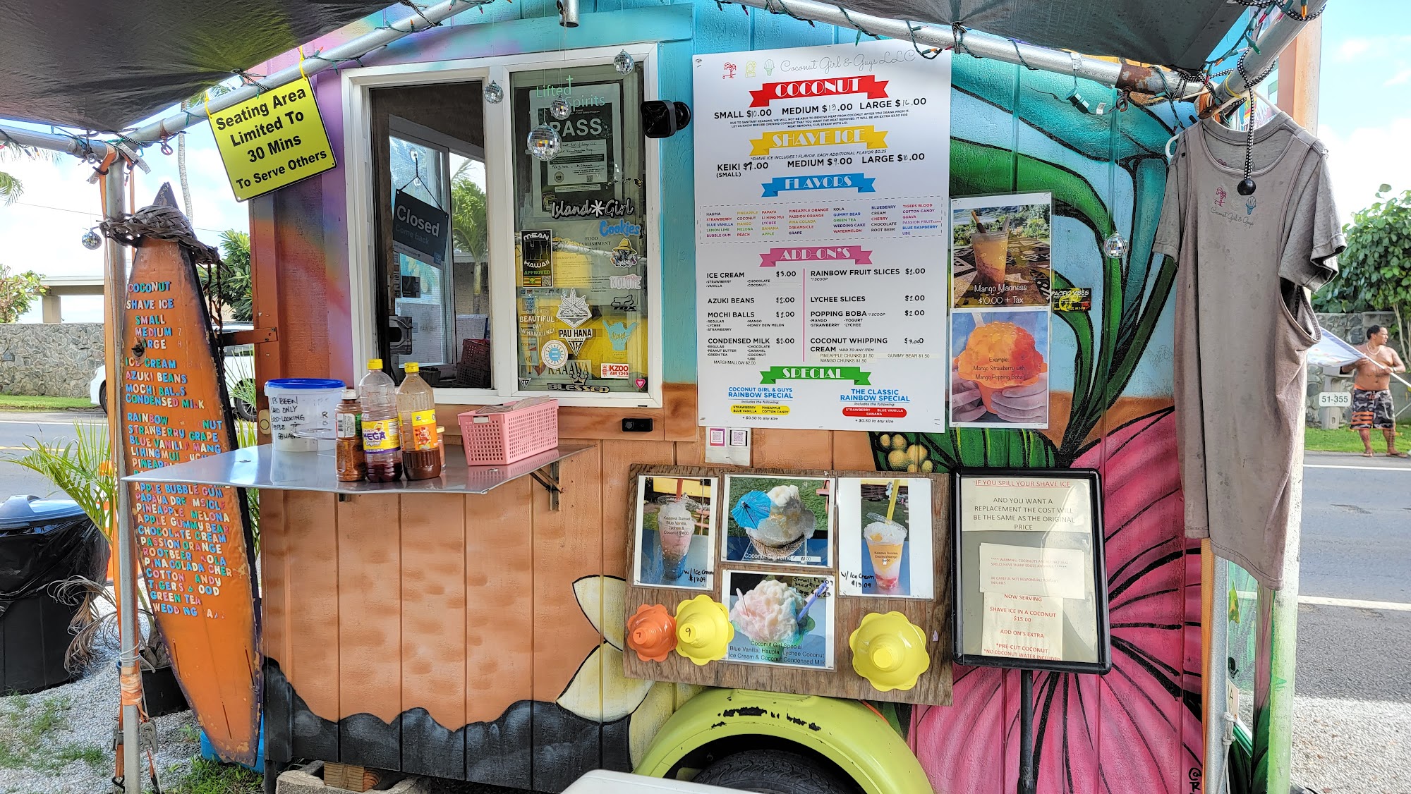 Great Cold Coconuts and shaved ice 51-354 Kamehameha Hwy, Kaaawa