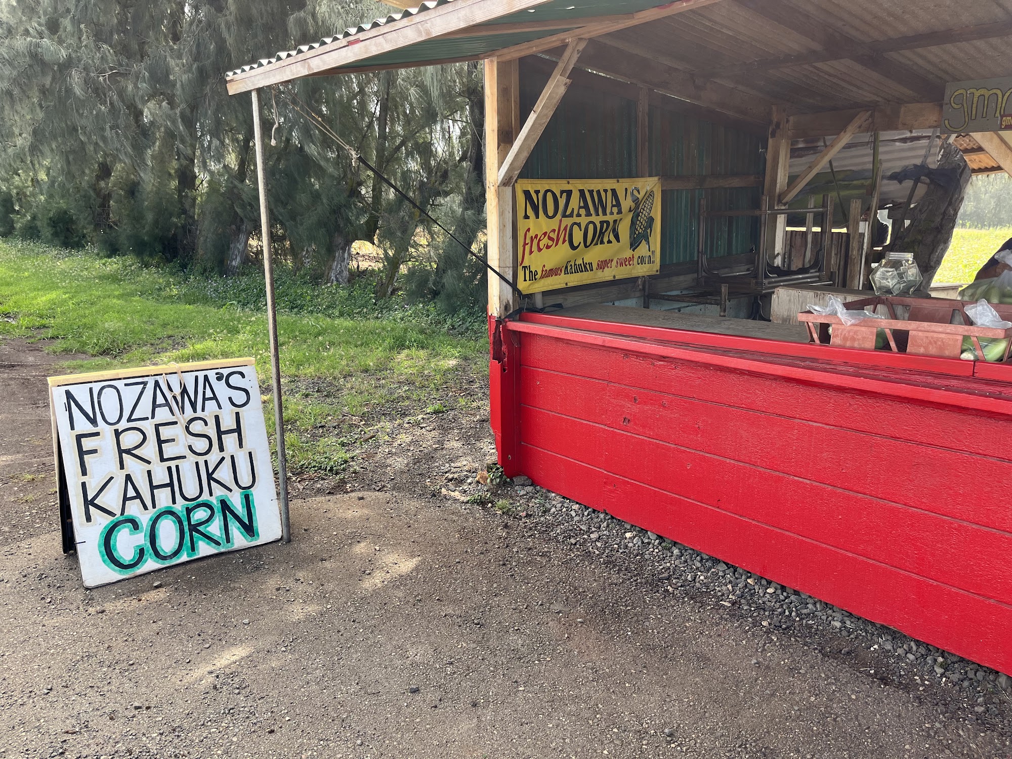 Nozawa?s Fresh Corn Stand Kahuku