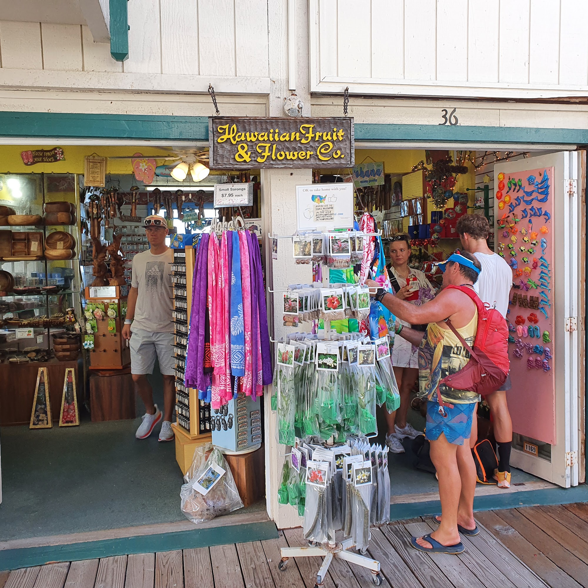 Hawai‘ian Fruit & Flower Co 75-5744 Ali‘i Dr # 36, Kailua-Kona Hawaii 96740