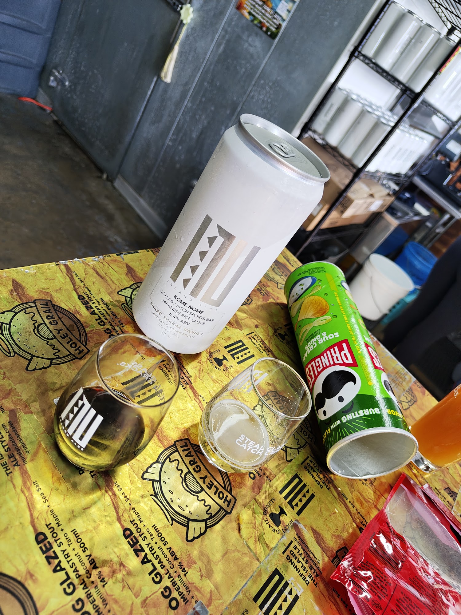 Inu Island Ales Menu