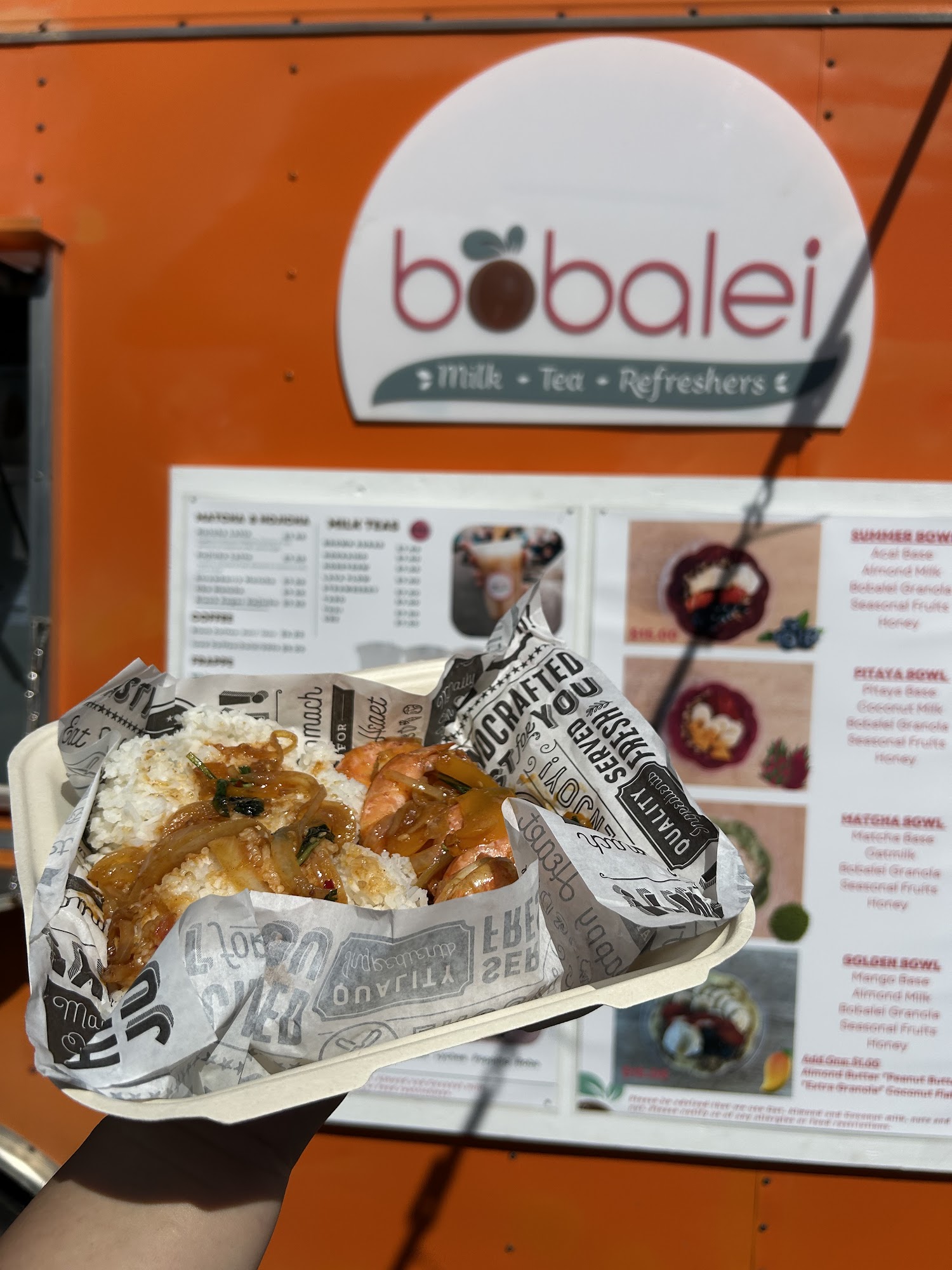 Bobalei Menu