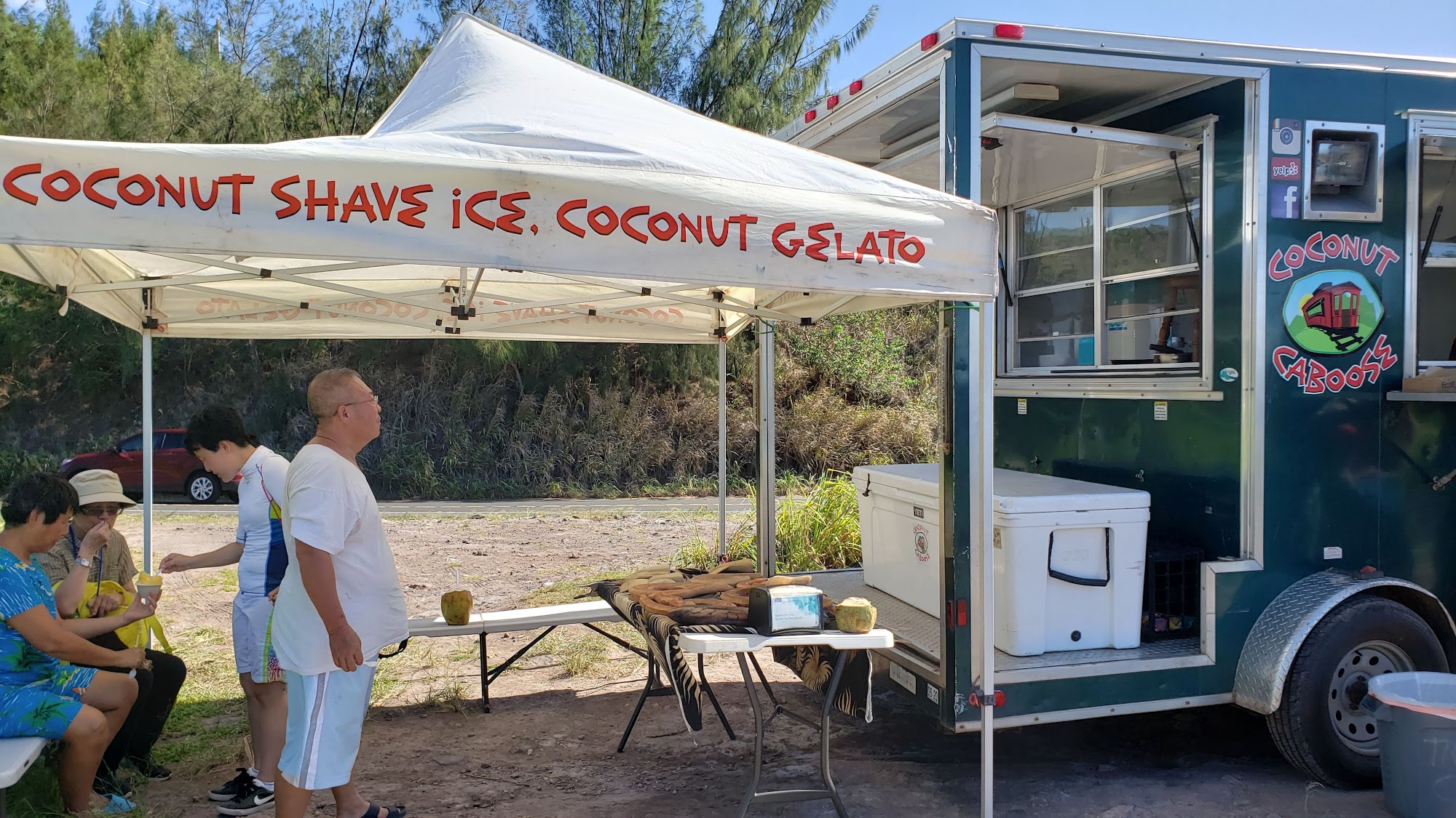Coconut Caboose Shave Ice & Coconuts (food truck) Paia