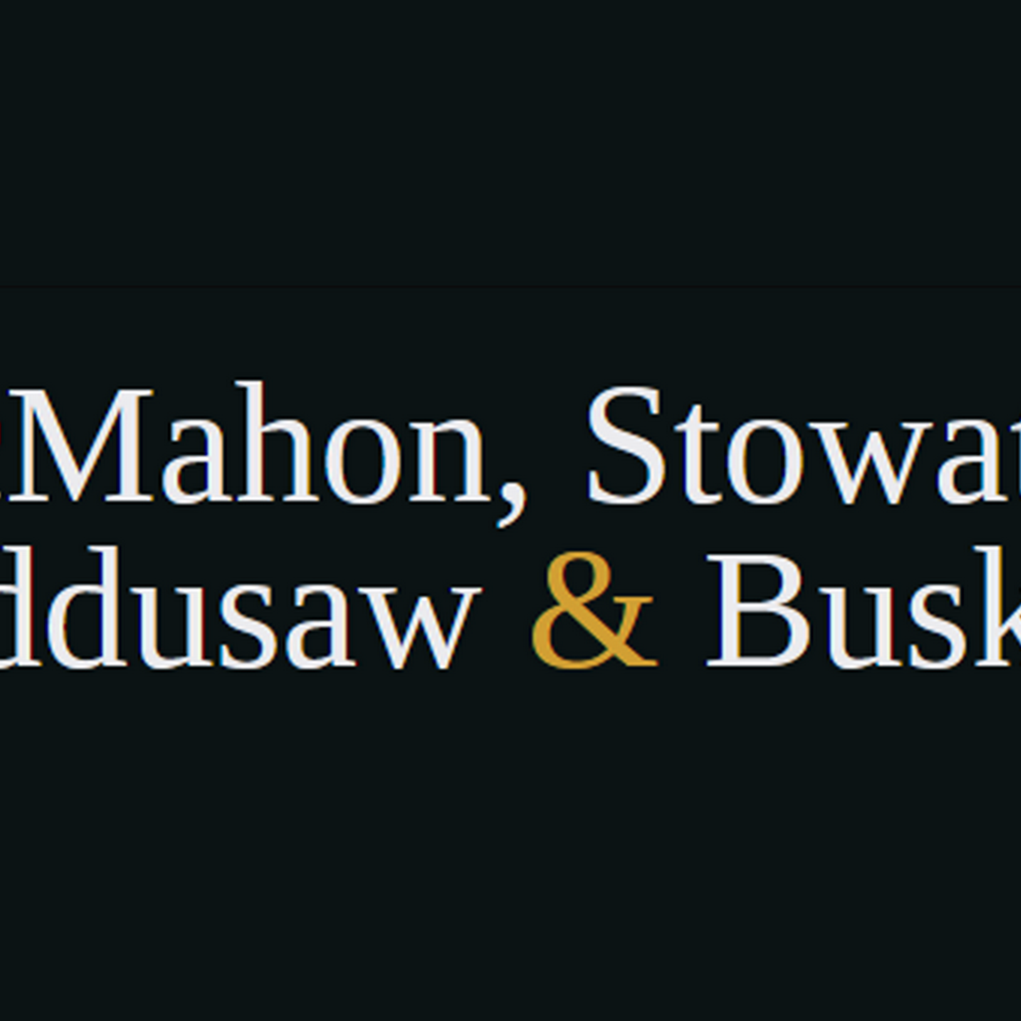 McMahon, Stowater, Laddusaw & Buske 120 N Thorington St, Algona Iowa 50511