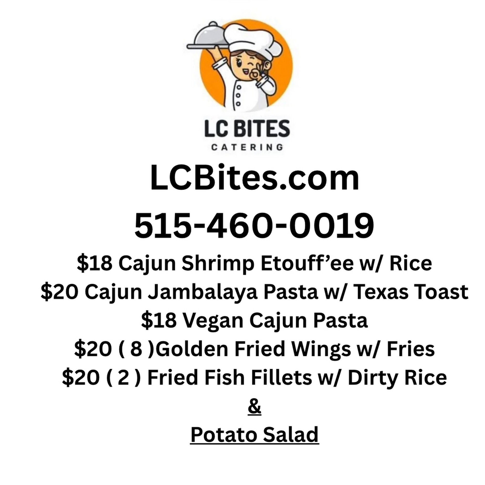 www.lcbites.com Menu