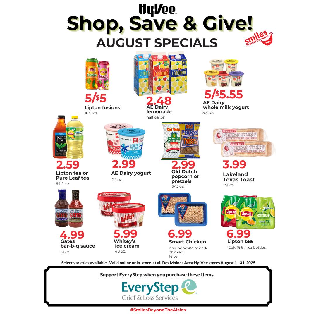 Hy-Vee Chinese Menu