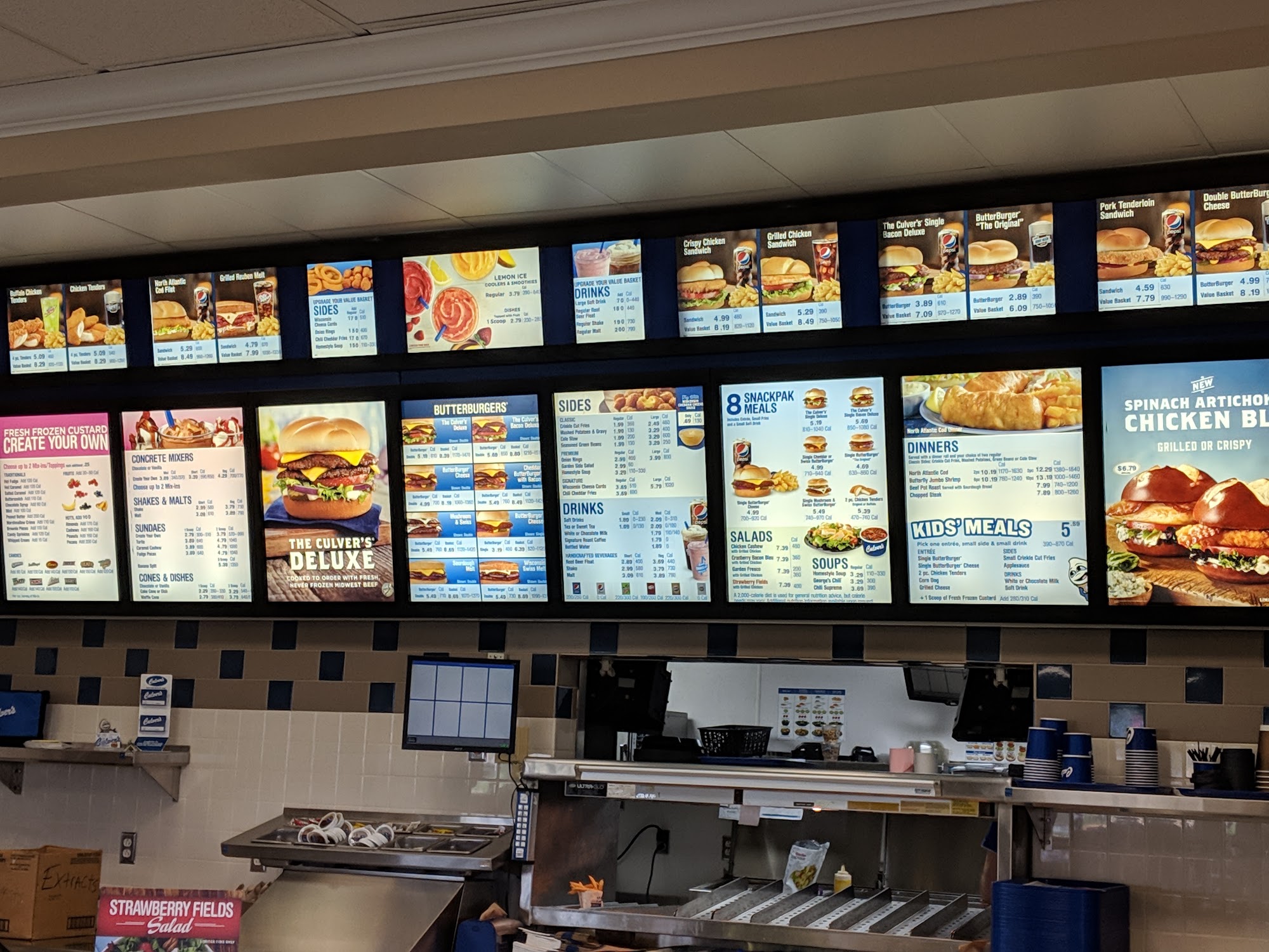 Culver’s Menu