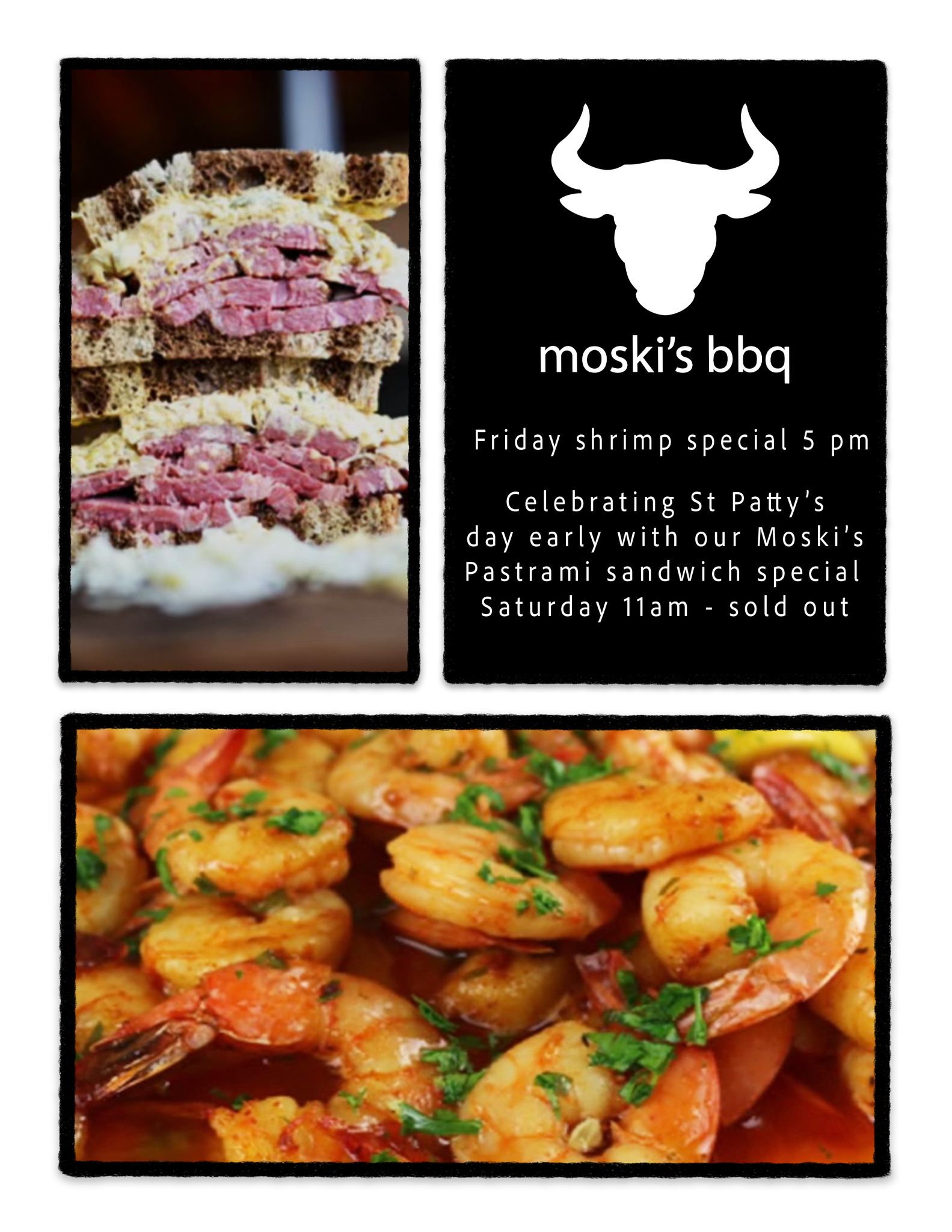 Moski's BBQ Menu