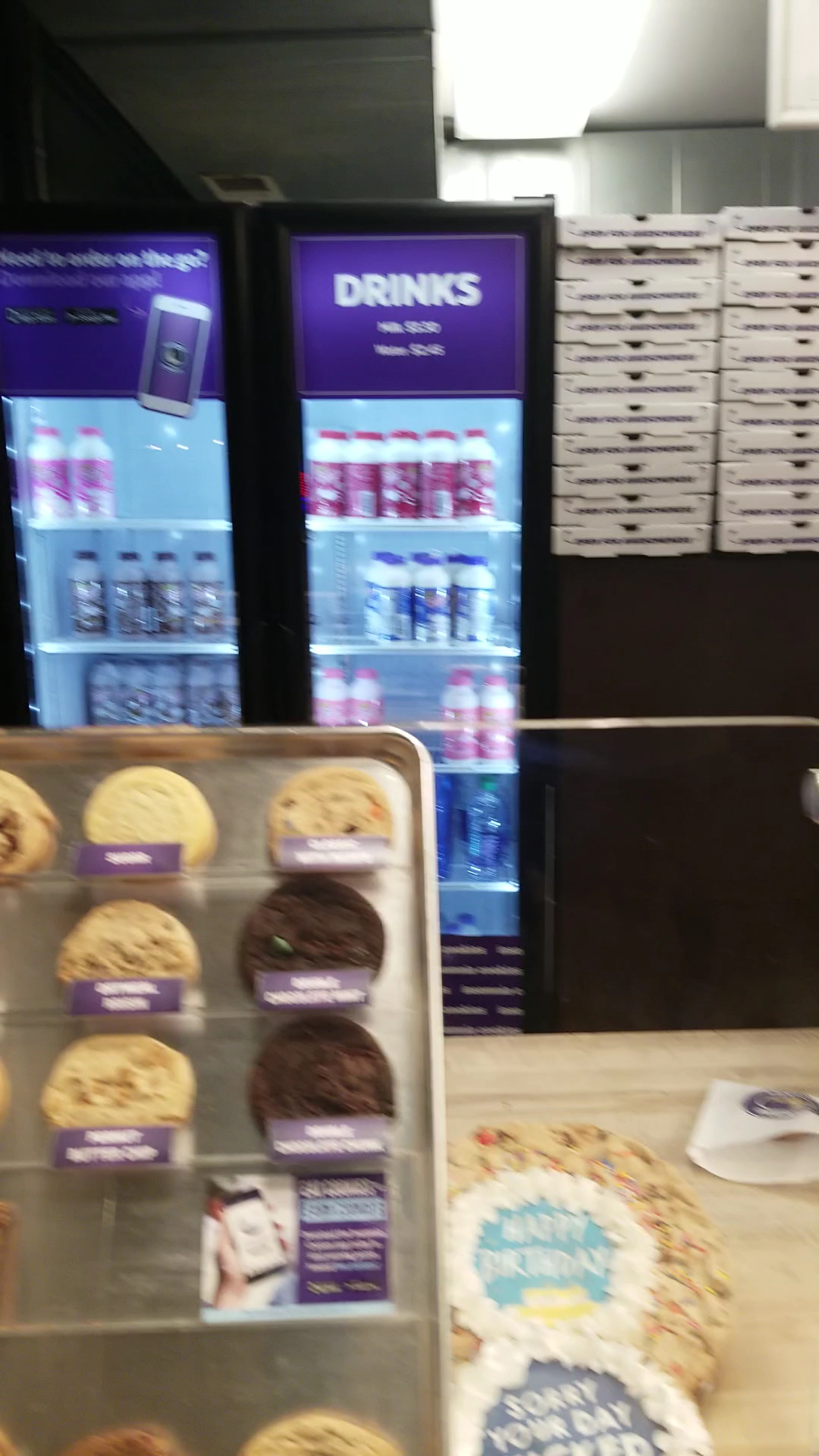 Insomnia Cookies Menu