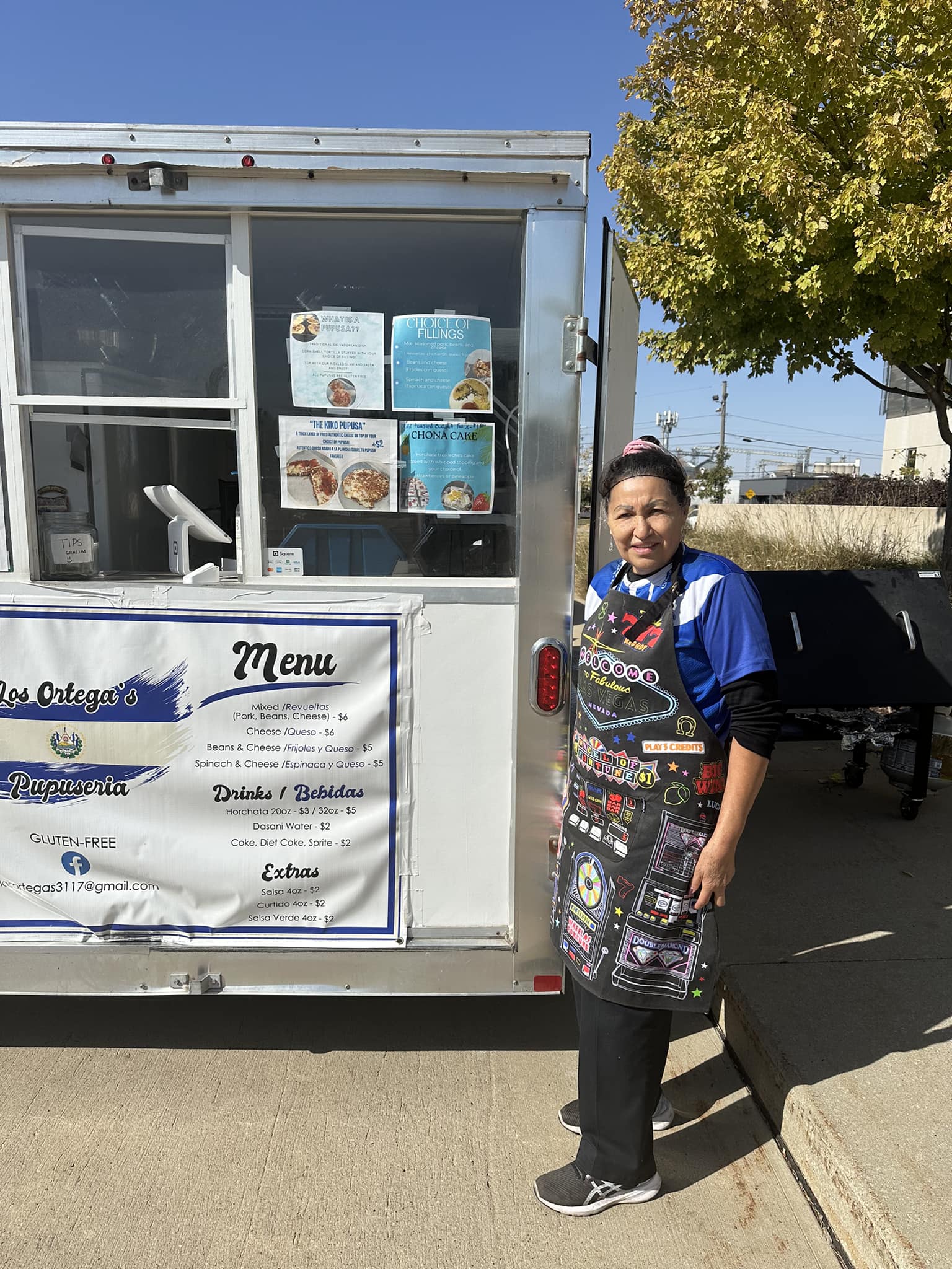 Los Ortegas Pupuseria Menu