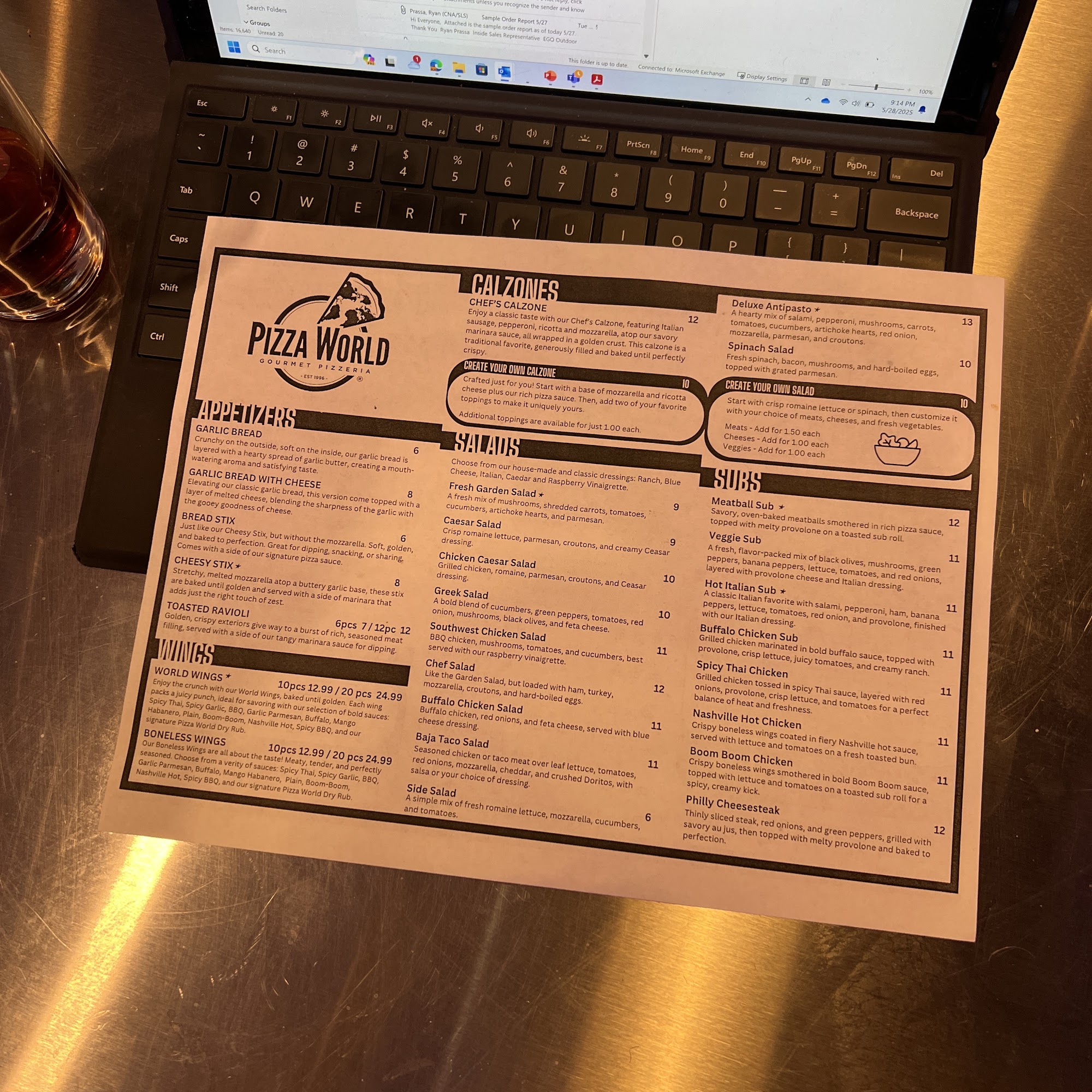 Voodoo Brewing Co. - Cedar Rapids Menu